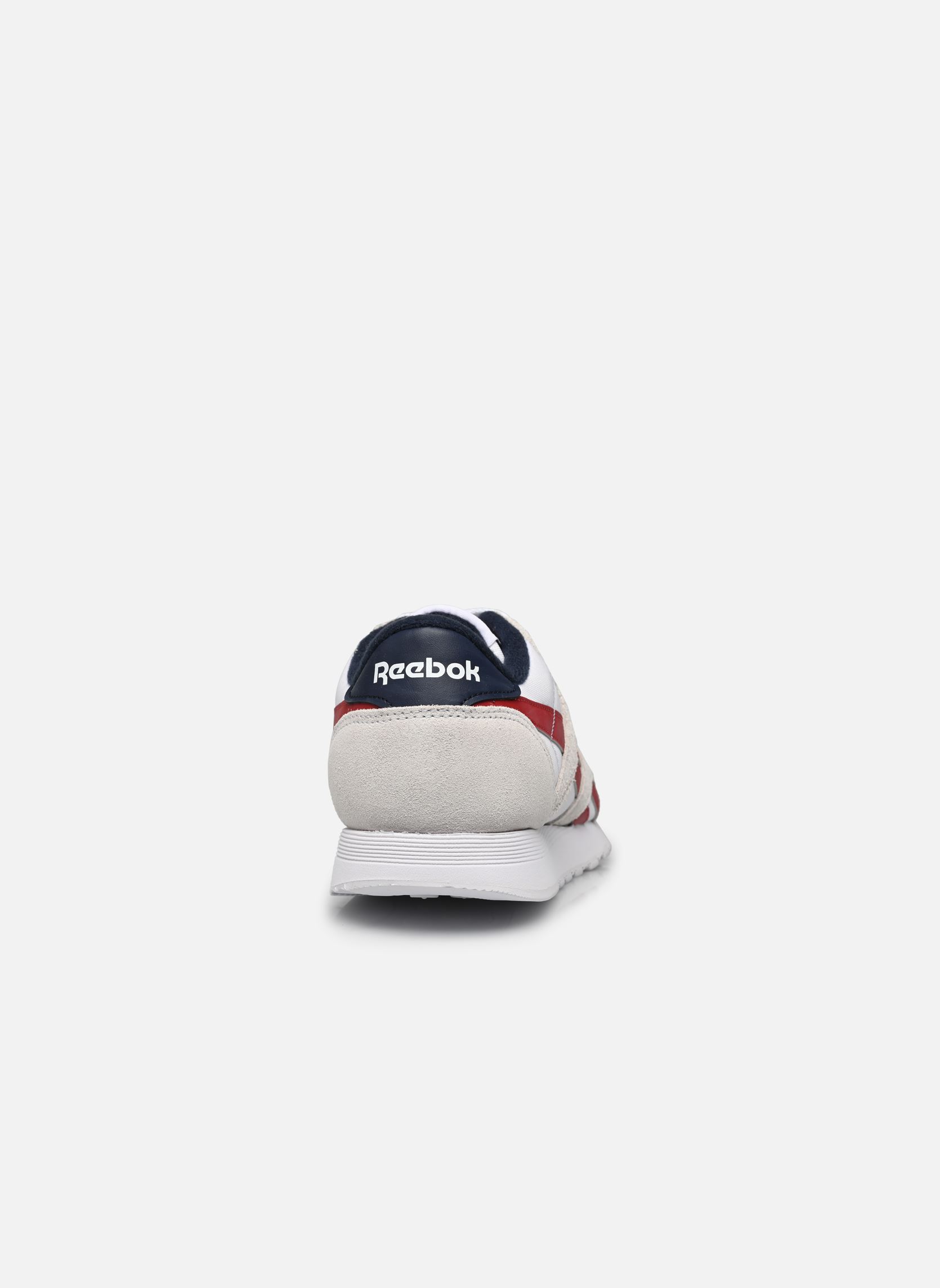 Baskets basses Classic Nylon M homme blanc Reebok Baskets basses Classic Nylon M homme blanc Ftwwht/Flasrd/Vecnav