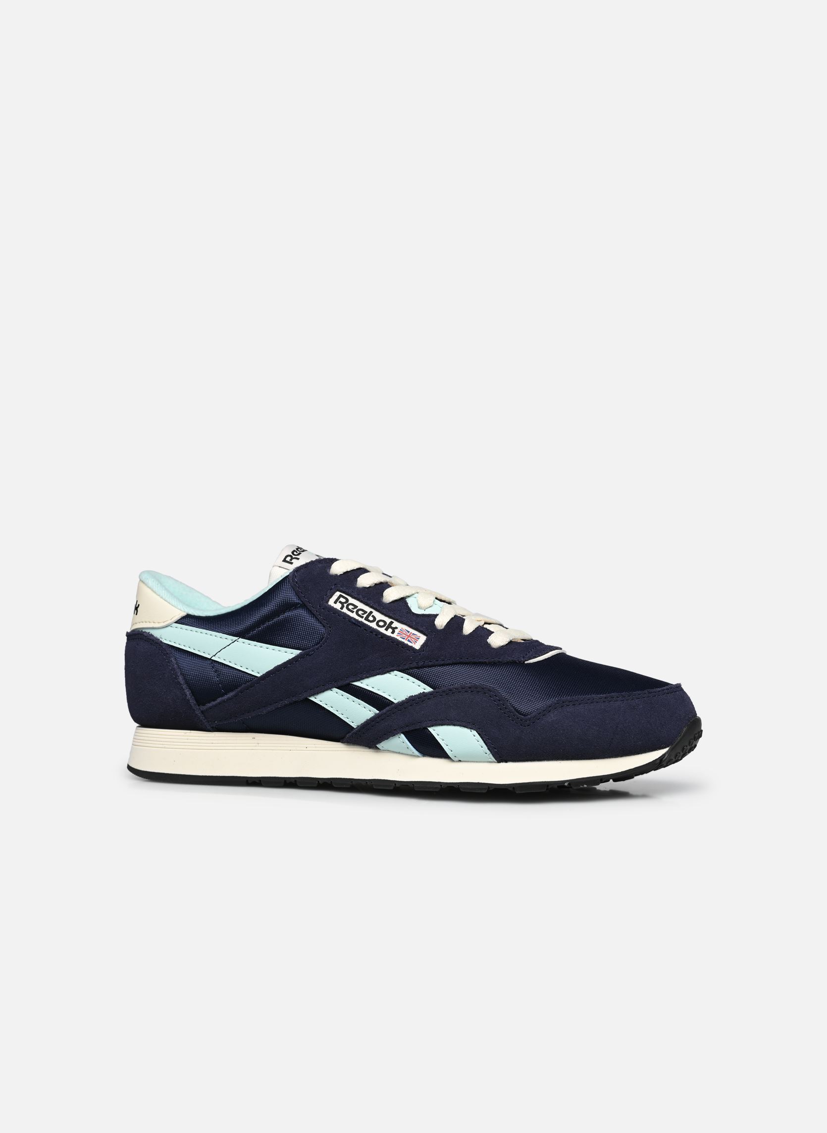 Niedrige Sneaker Classic Nylon M herren blau Reebok Niedrige Sneaker Classic Nylon M herren blau Vector Navy/Glitch Aqua/Vintag
