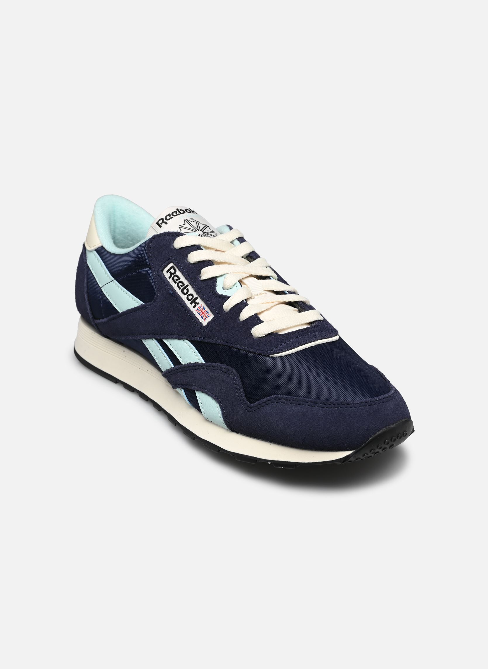 Niedrige Sneaker Classic Nylon M herren blau Reebok Niedrige Sneaker Classic Nylon M herren blau Vector Navy/Glitch Aqua/Vintag