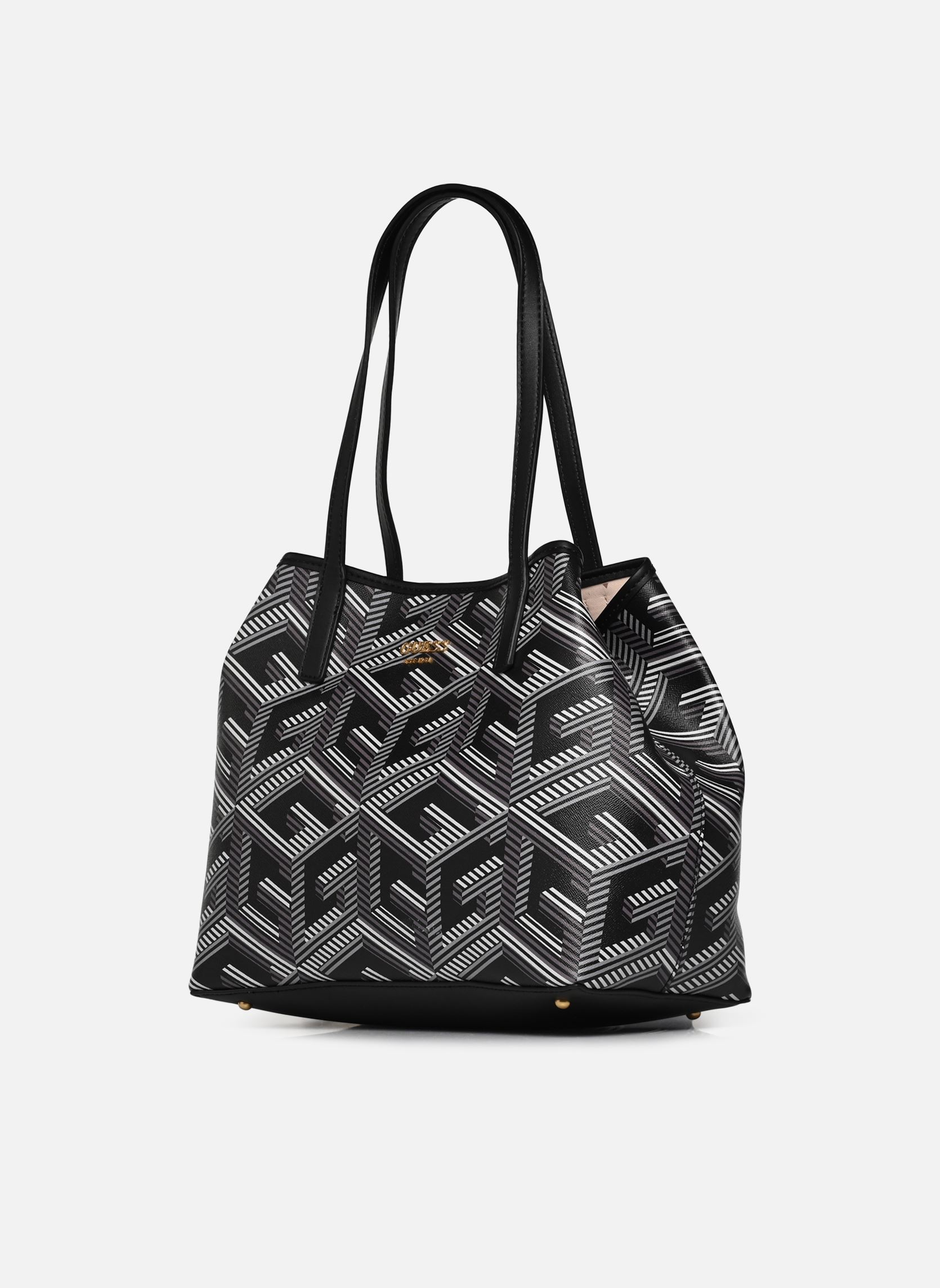 Taschen Vikky Tote damen schwarz Guess Taschen Vikky Tote damen schwarz BLACK LOGO