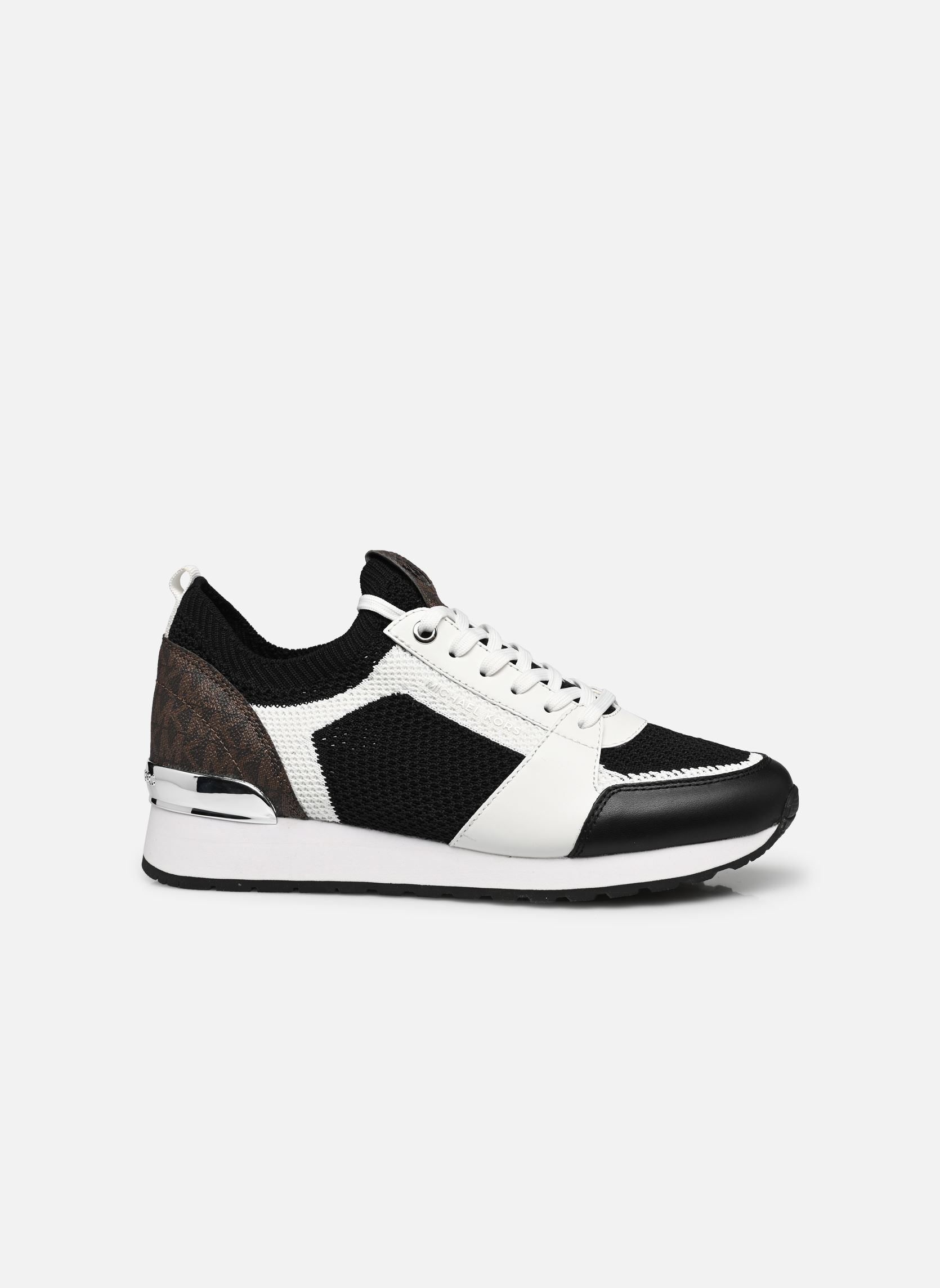 Baskets basses Billie Knit Trainer femme noir Michael Michael Kors Baskets basses Billie Knit Trainer femme noir BLK/OPTICWHT