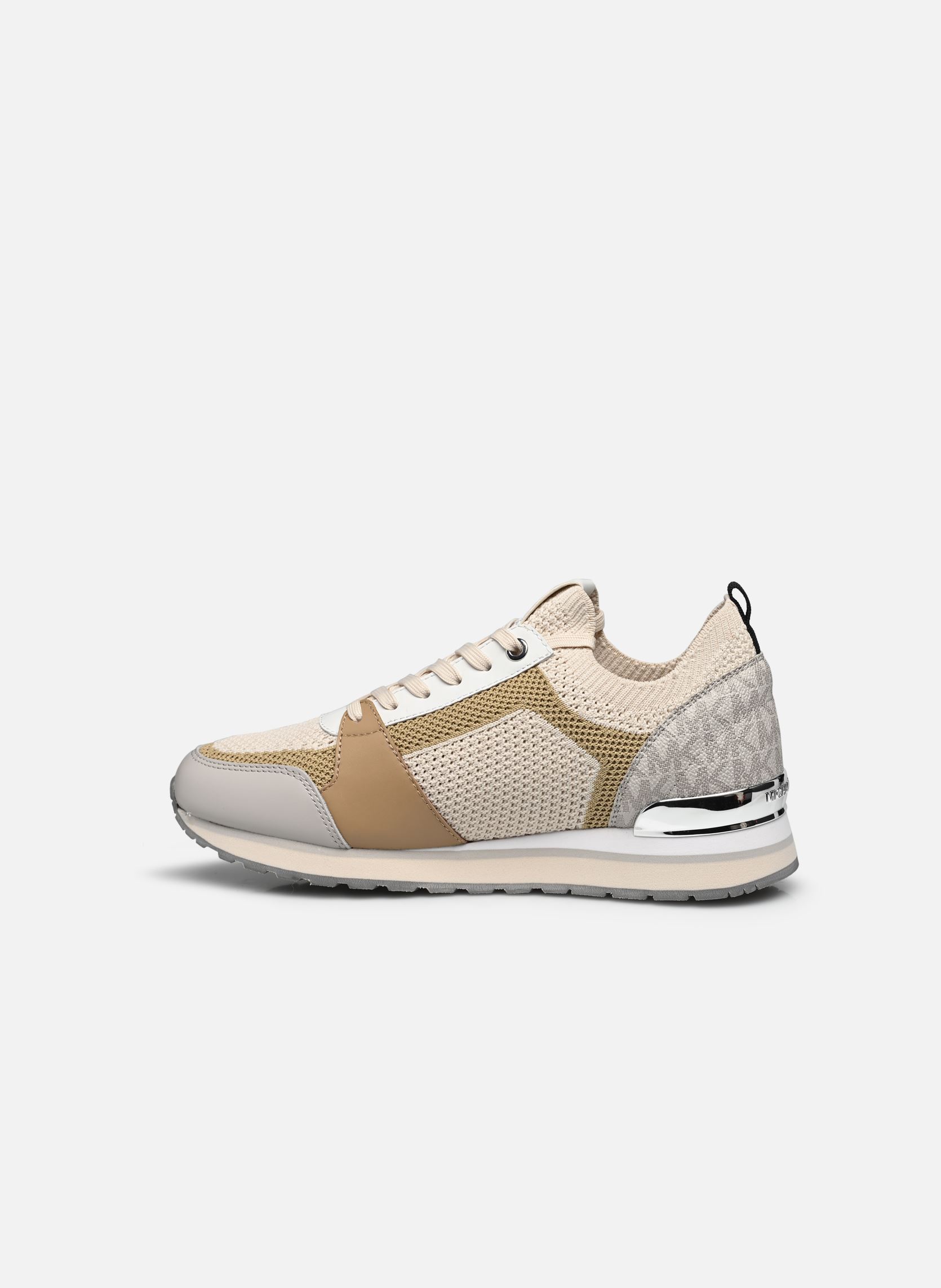 Baskets basses Billie Knit Trainer femme marron Michael Michael Kors Baskets basses Billie Knit Trainer femme marron Camel multi
