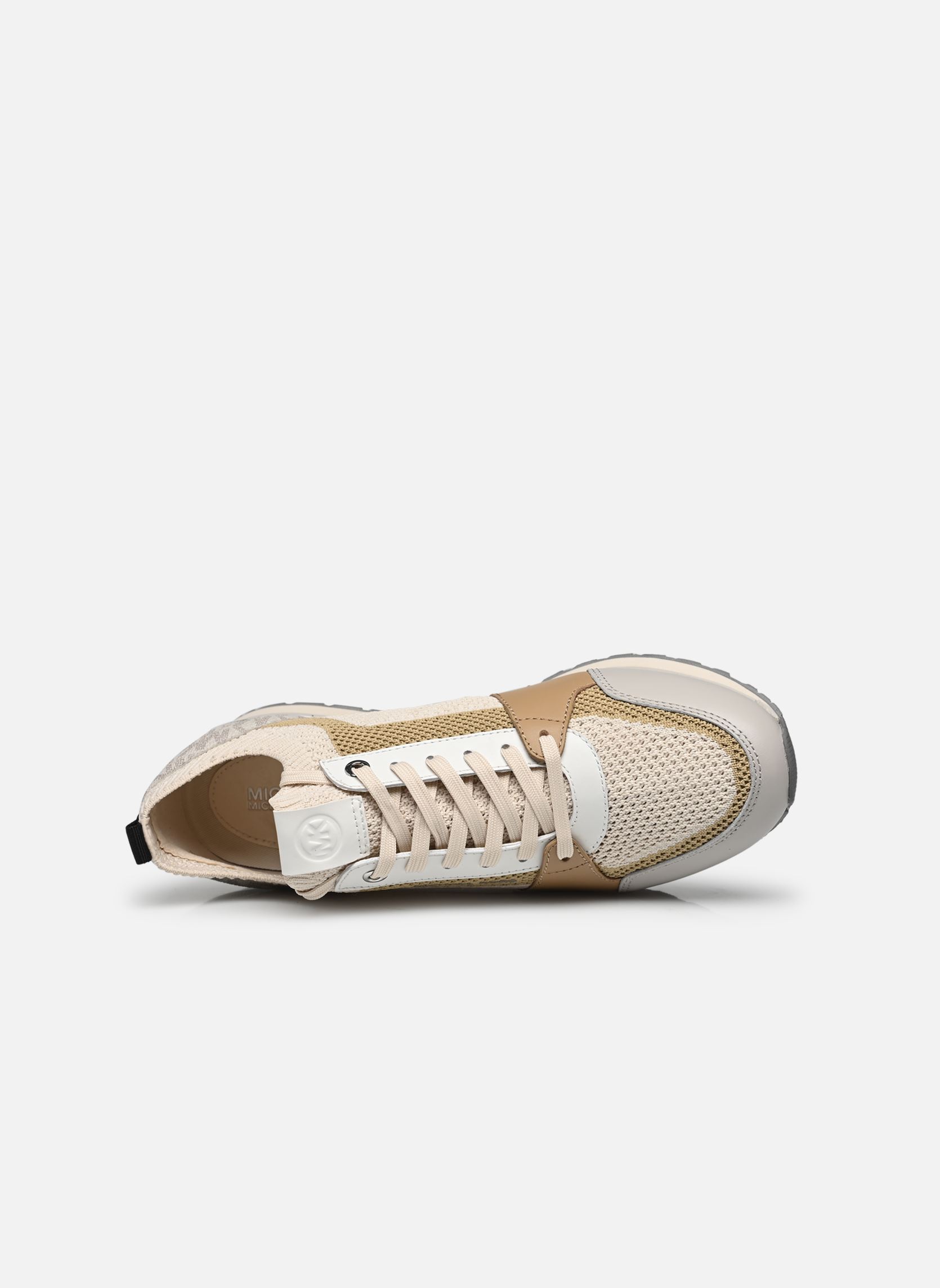 Baskets basses Billie Knit Trainer femme marron Michael Michael Kors Baskets basses Billie Knit Trainer femme marron Camel multi