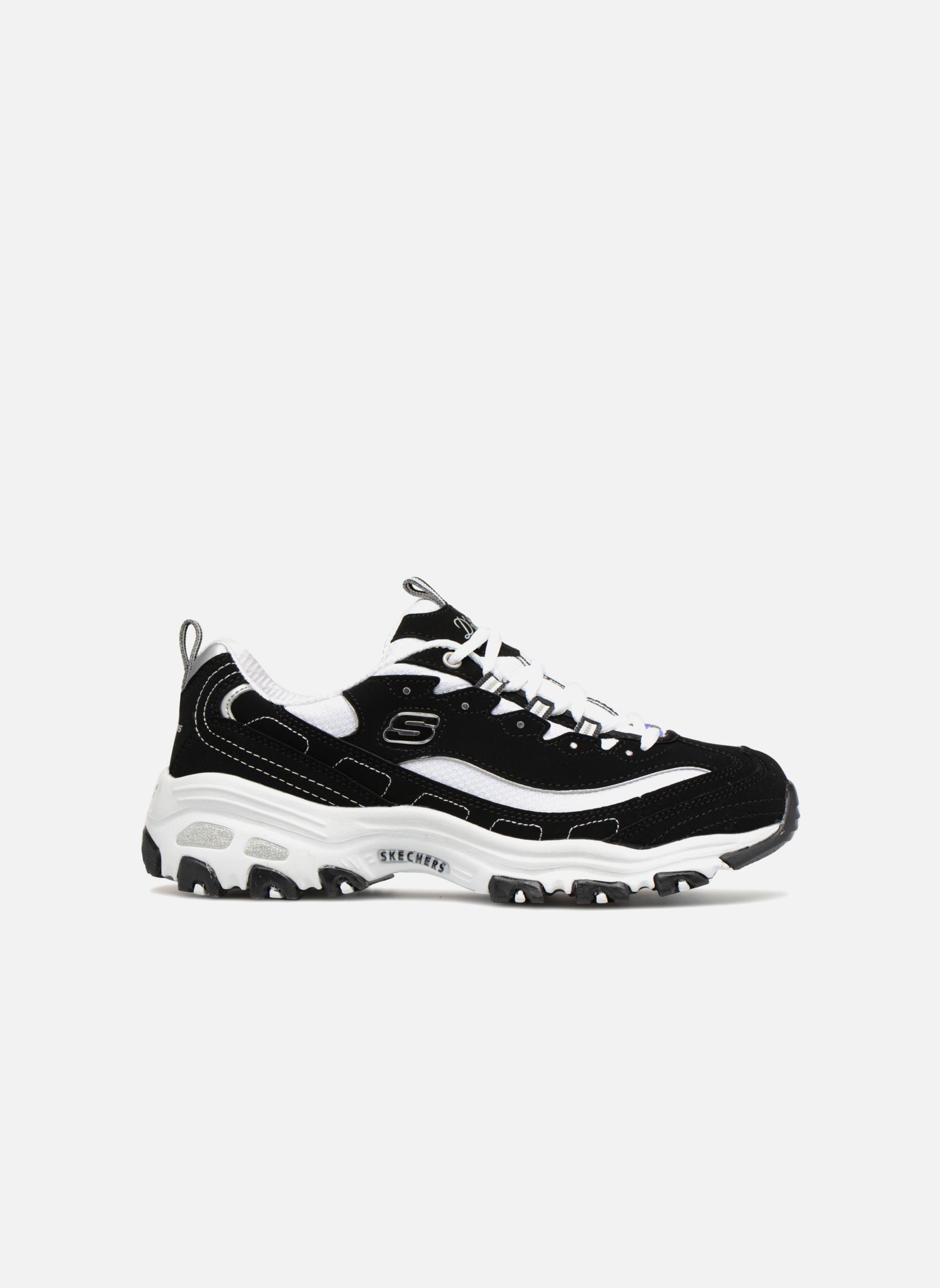 Baskets basses D'Lites femme noir Skechers Baskets basses D'Lites femme noir BKW
