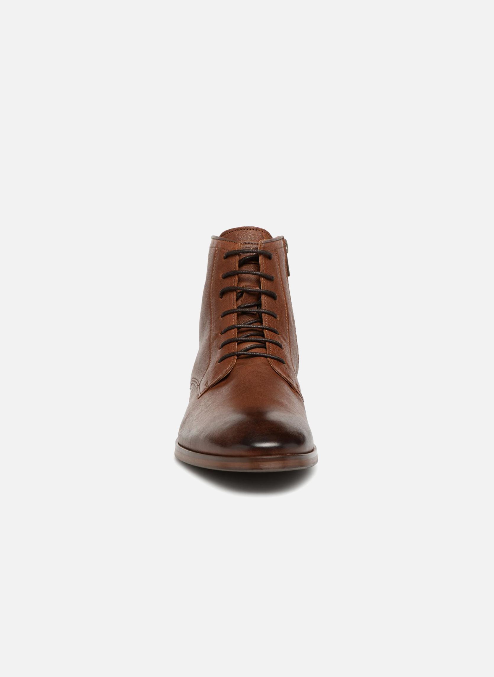 Bottines à lacets NICHE1 homme marron Kost Bottines à lacets NICHE1 homme marron COGNAC
