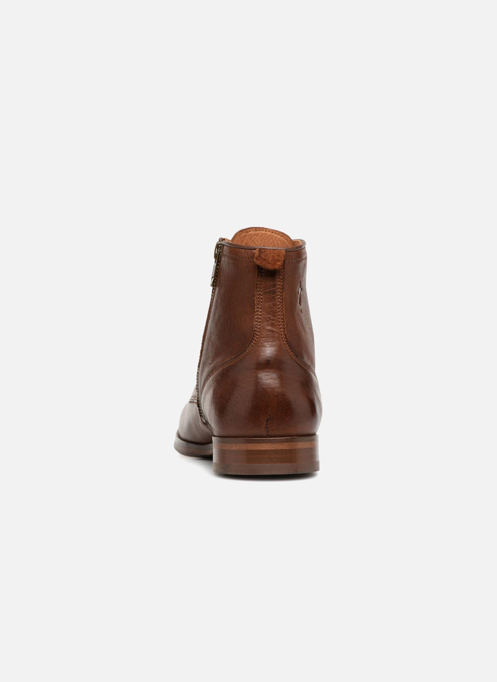 Bottines à lacets NICHE1 homme marron Kost Bottines à lacets NICHE1 homme marron COGNAC