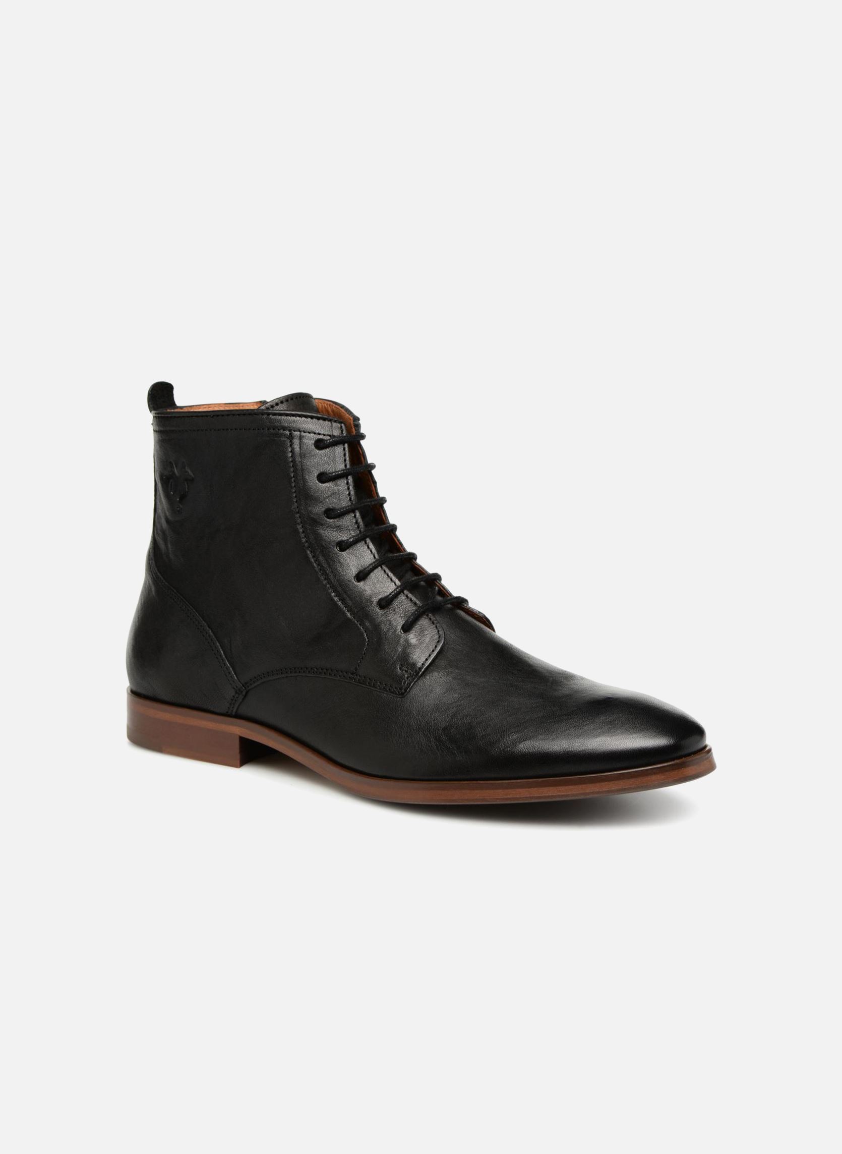 Bottines à lacets NICHE1 homme noir Kost Bottines à lacets NICHE1 homme noir NOIR