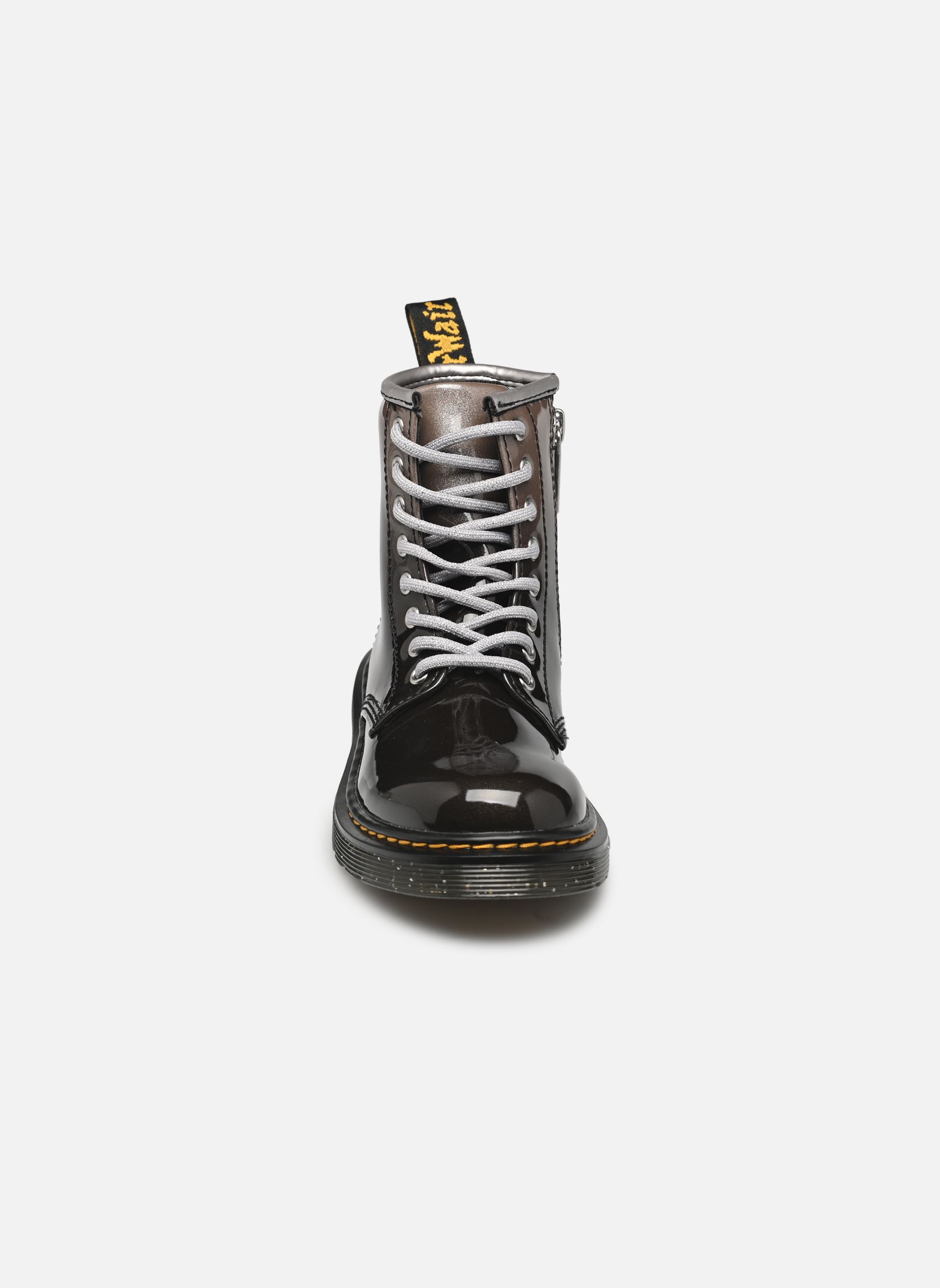 Stiefeletten / Ankle Boots 1460 Glitter J mädchen grau Dr. Martens Stiefeletten / Ankle Boots 1460 Glitter J mädchen grau SILVER/BLACK GLITTER GRADIENT