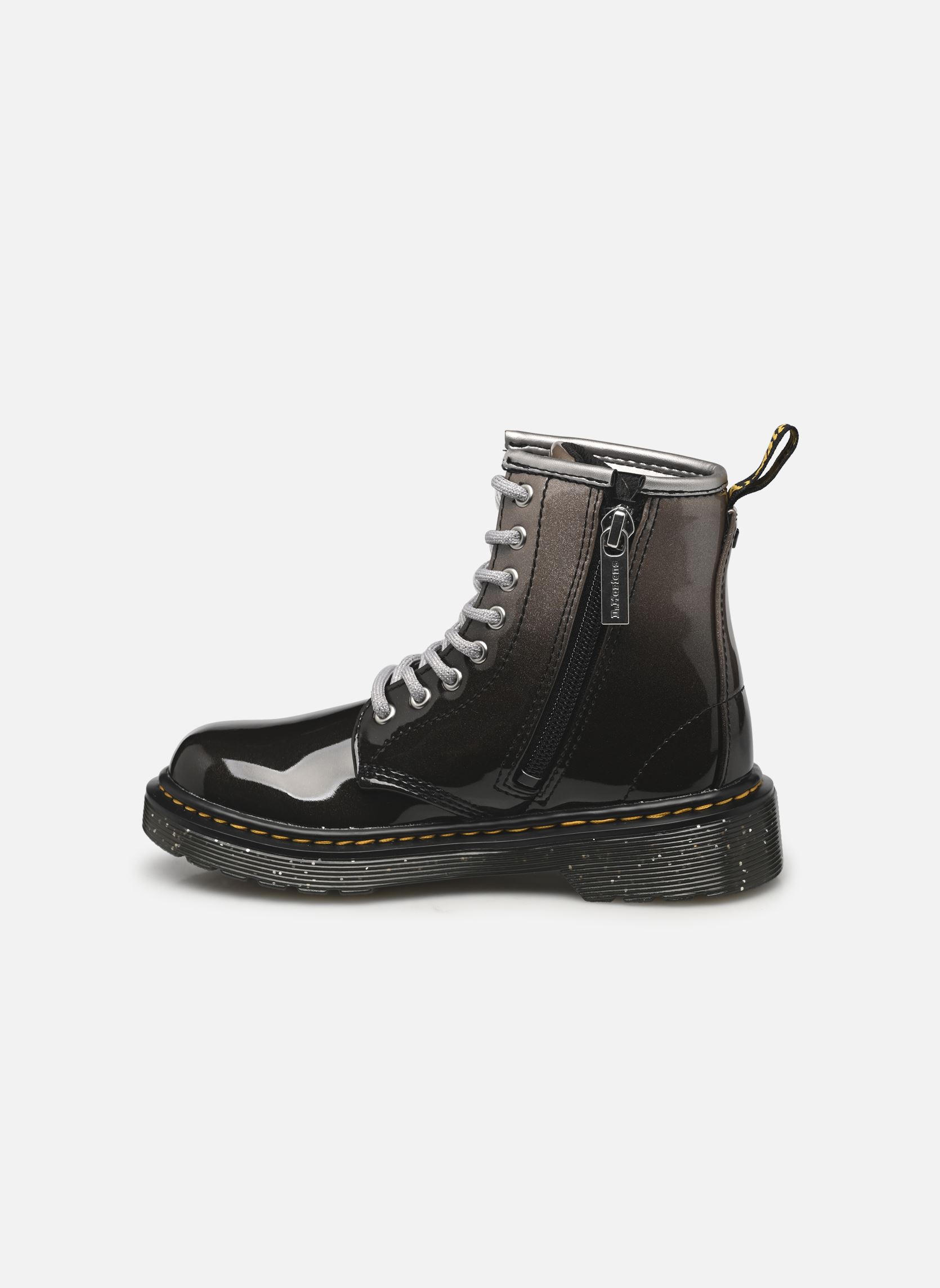 Stiefeletten / Ankle Boots 1460 Glitter J mädchen grau Dr. Martens Stiefeletten / Ankle Boots 1460 Glitter J mädchen grau SILVER/BLACK GLITTER GRADIENT