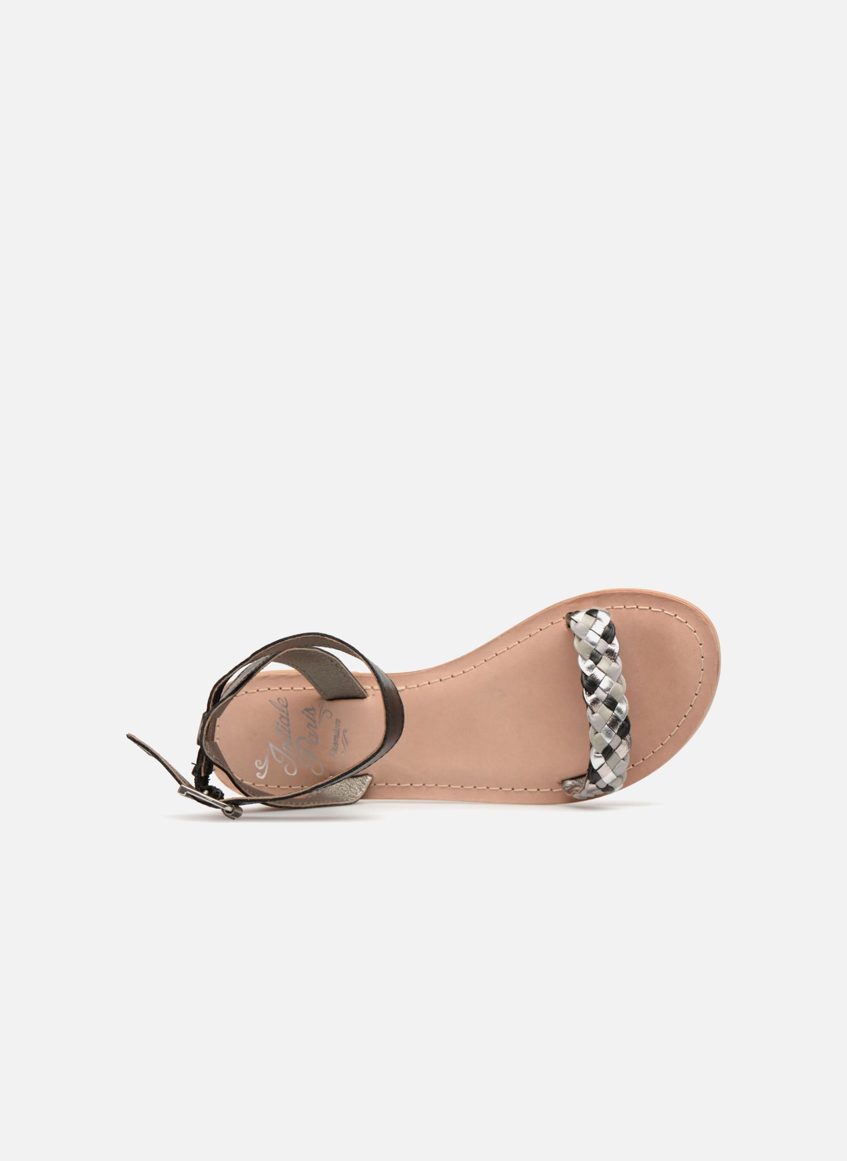 Sandalen MAEDANE damen schwarz Initiale Paris Sandalen MAEDANE damen schwarz NOIR/MULTI