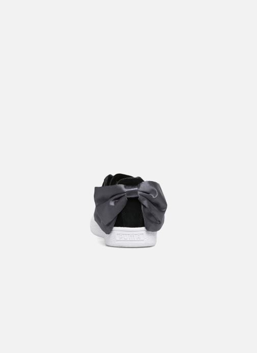 puma basket bow black