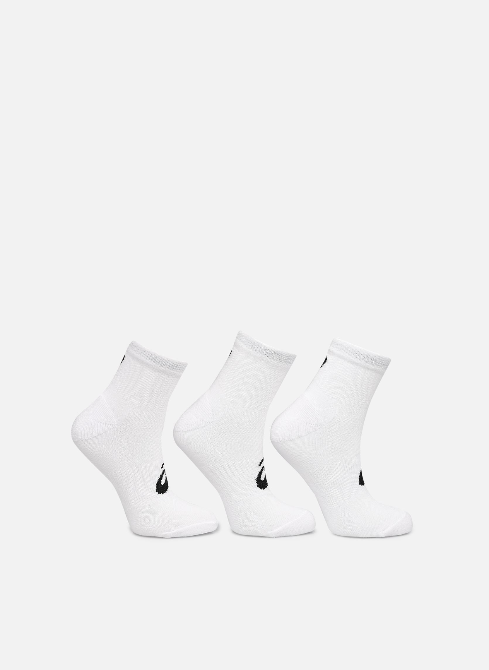 Chaussettes 3PPK QUARTER SOCK blanc Asics Chaussettes 3PPK QUARTER SOCK blanc BRILLIANT WHITE
