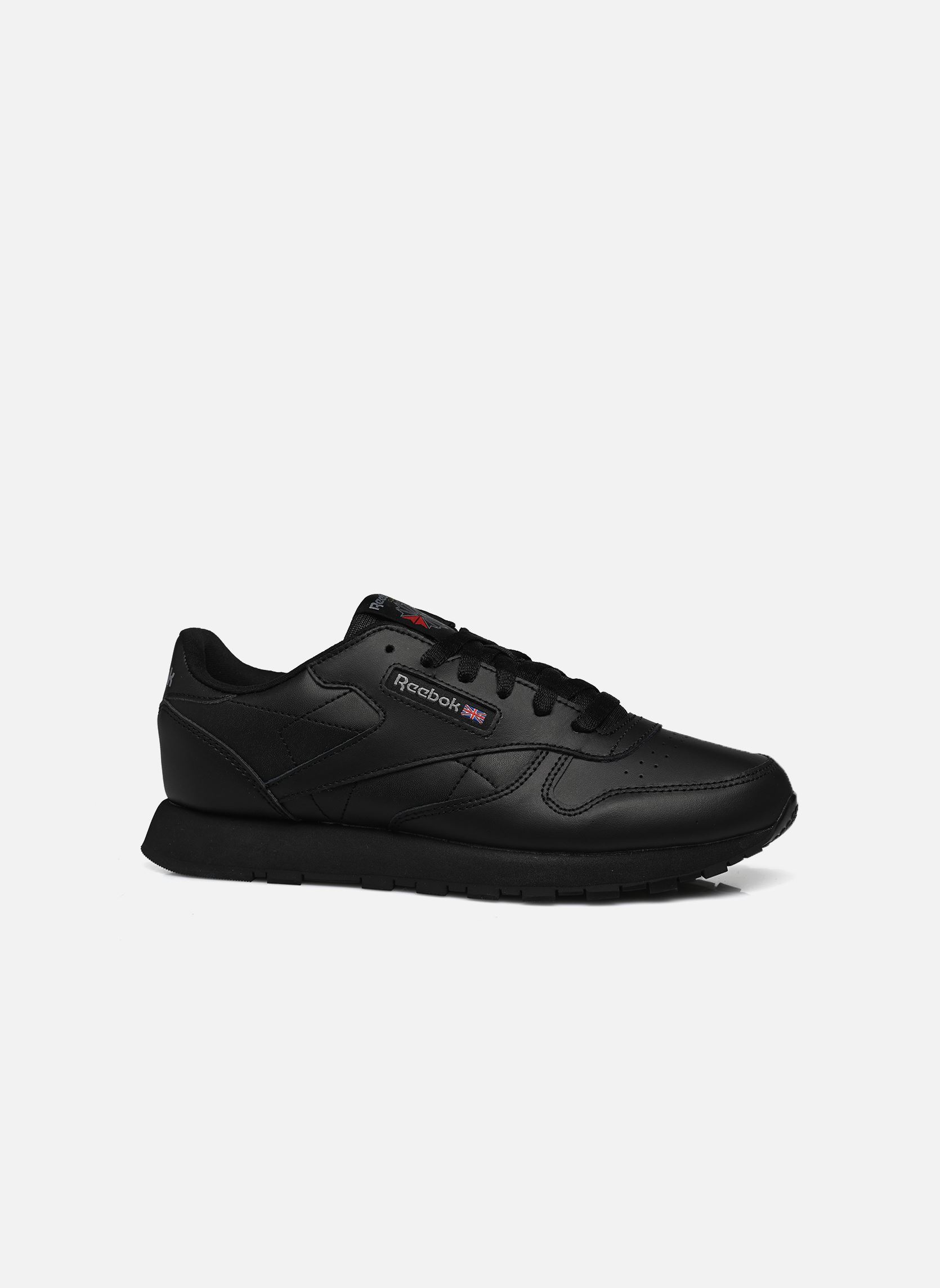 Niedrige Sneaker Classic Leather J schwarz Reebok Niedrige Sneaker Classic Leather J schwarz CBLACK/CBLACK/CBLACK