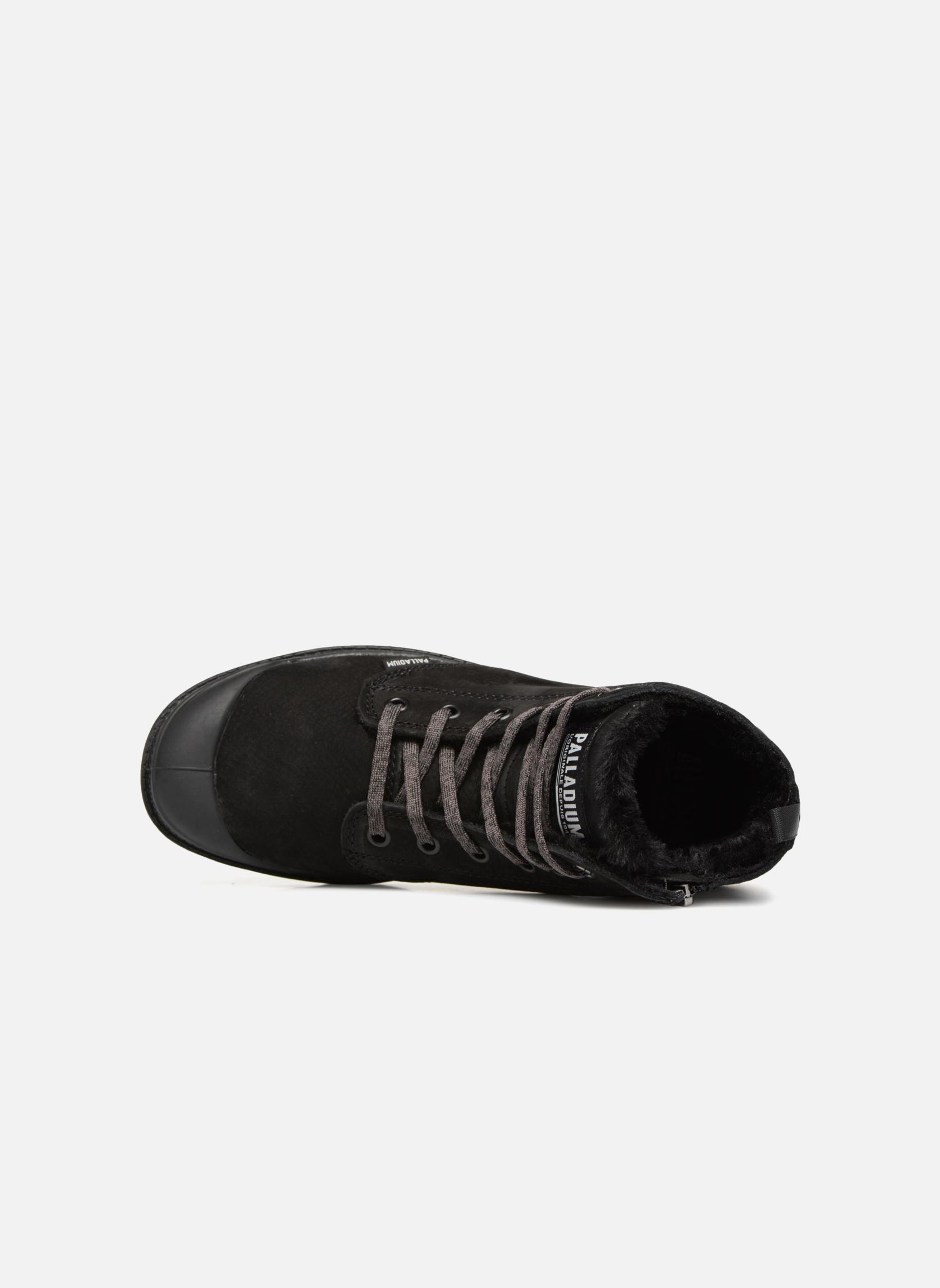 Geschnürte Stiefeletten PAMPA HI ZIP WOOL W damen schwarz Palladium Geschnürte Stiefeletten PAMPA HI ZIP WOOL W damen schwarz BLACK BLACK