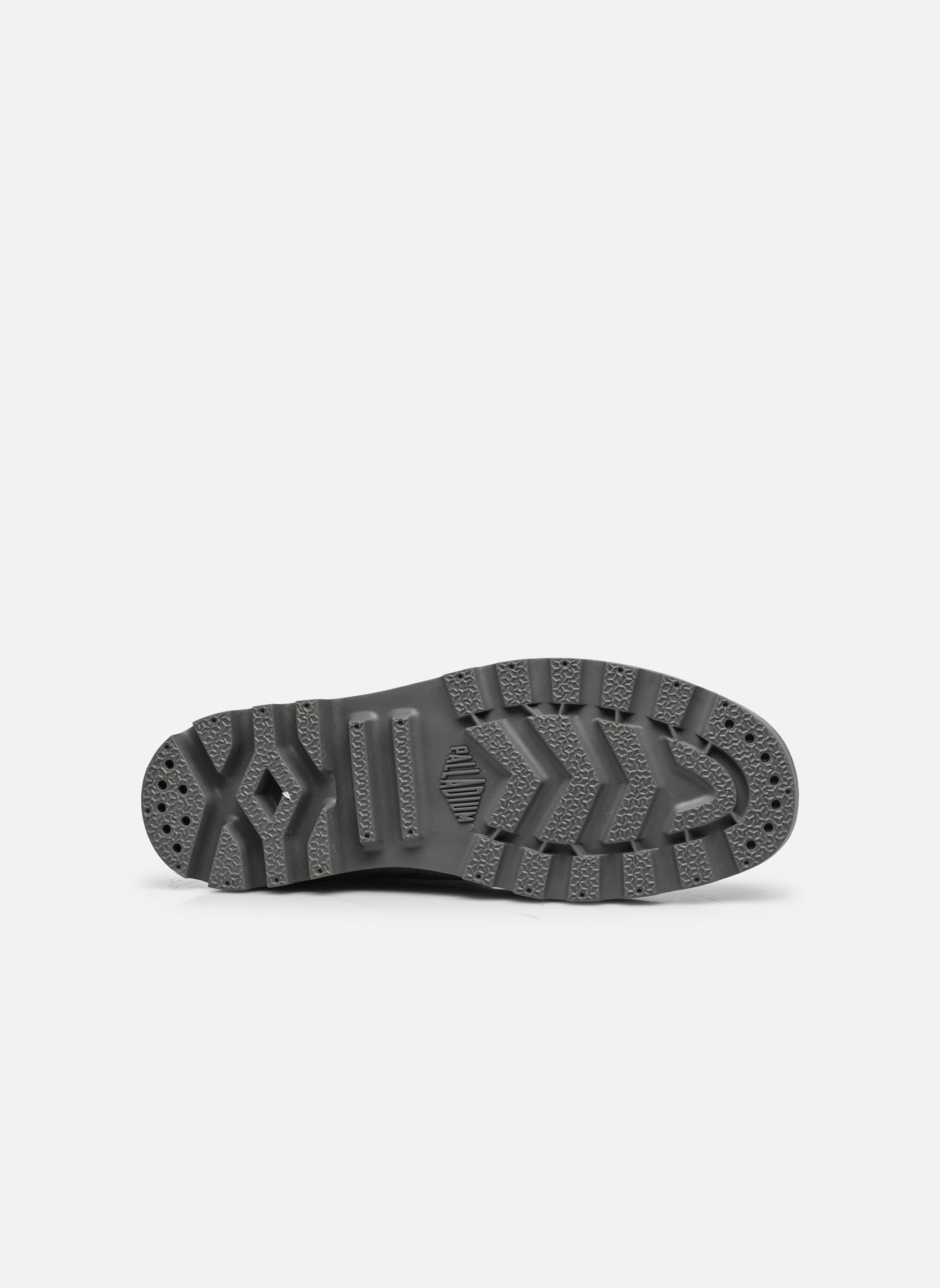 Botines con cordones PAMPA HI ZIP WOOL W mujer gris Palladium Botines con cordones PAMPA HI ZIP WOOL W mujer gris CLOUDBURST-CHRCLGRY
