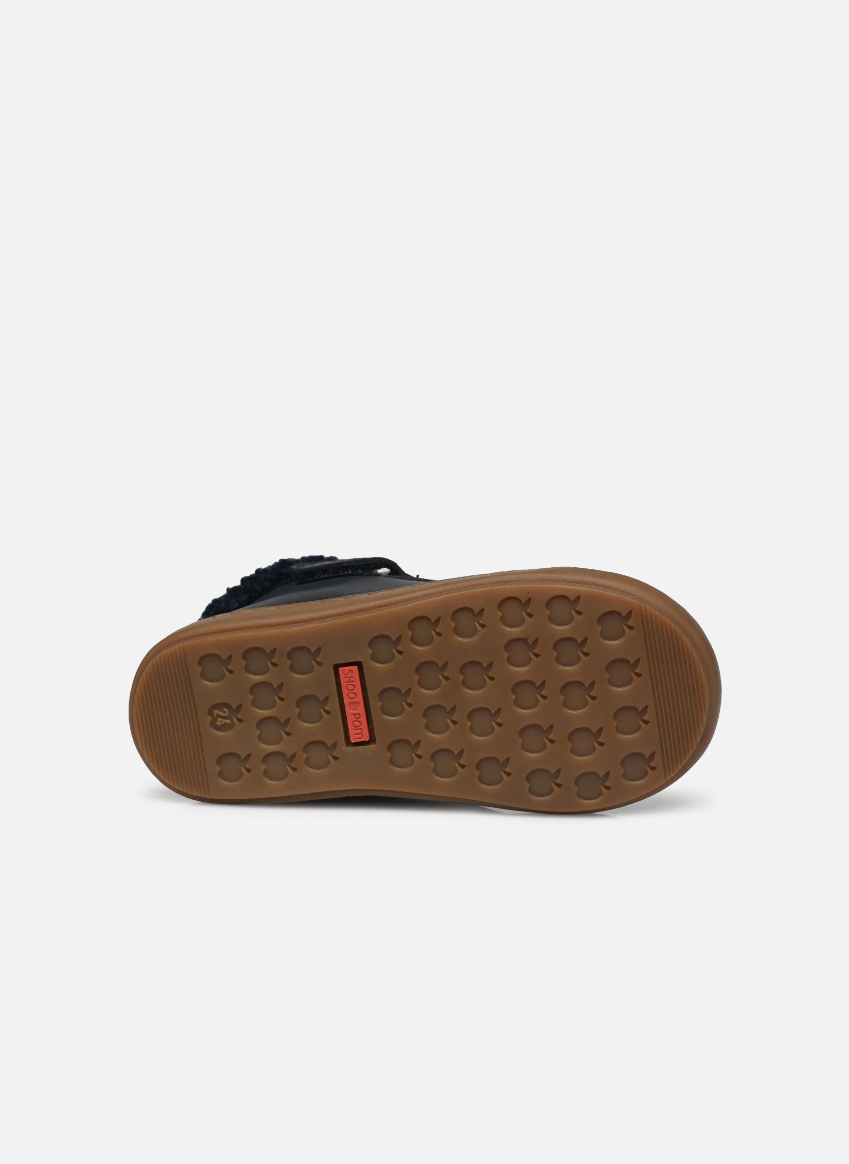 Chaussures premiers pas Bouba Zip Wool garçon bleu Shoo Pom Chaussures premiers pas Bouba Zip Wool garçon bleu NAVY
