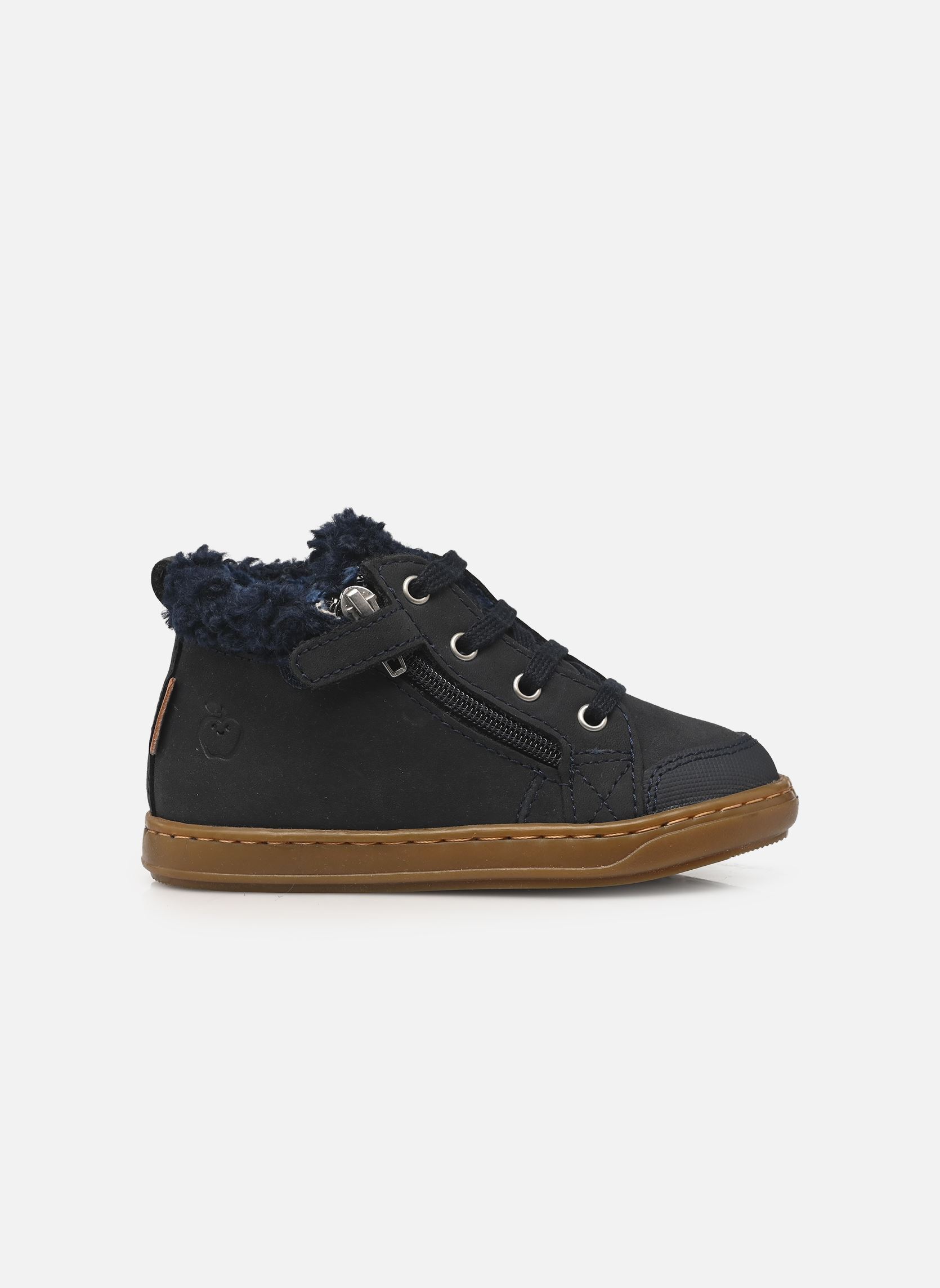 Schuhe für die ersten Schritte Bouba Zip Wool jungen blau Shoo Pom Schuhe für die ersten Schritte Bouba Zip Wool jungen blau NAVY 2