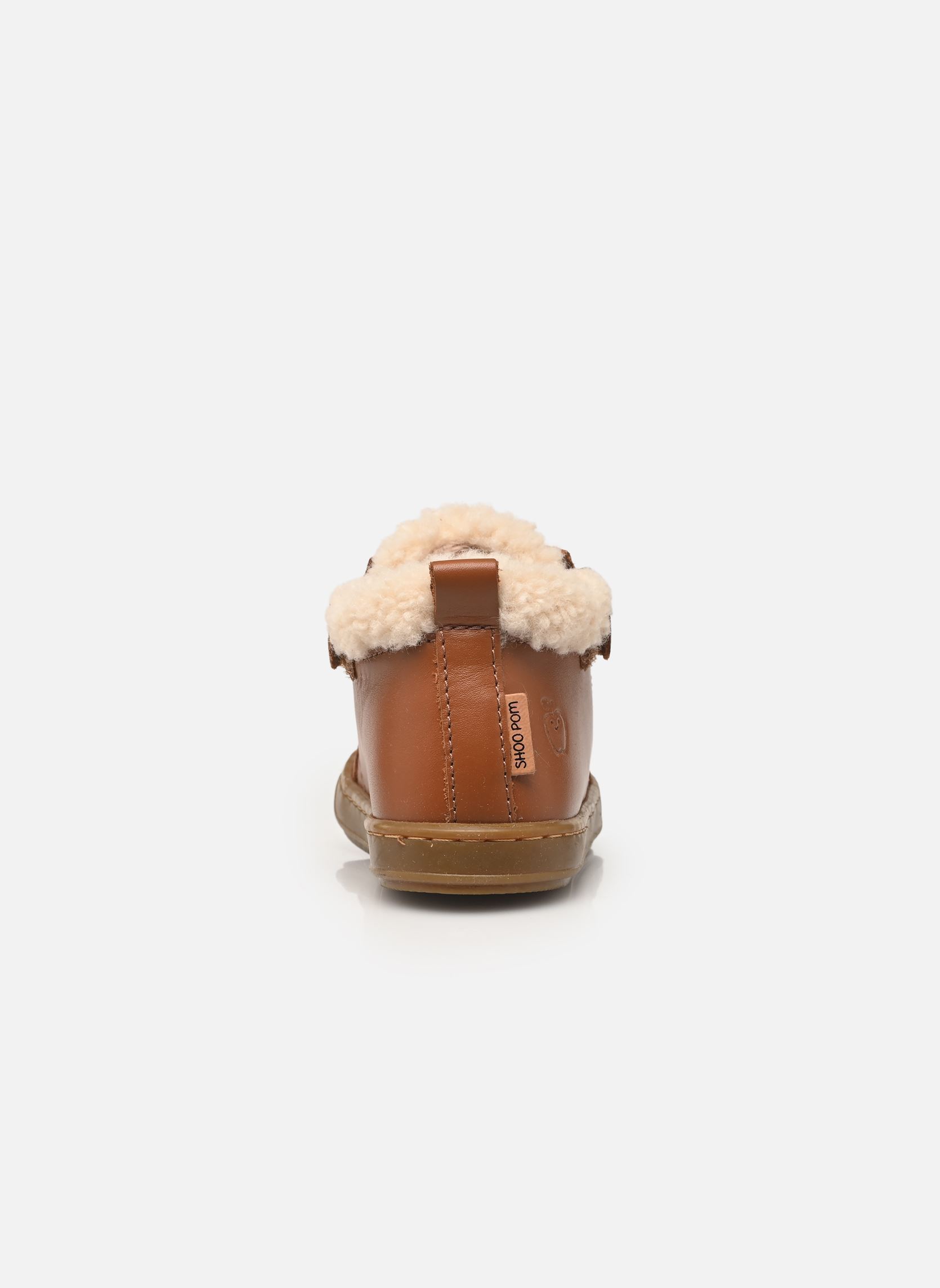 Chaussures premiers pas Bouba Zip Wool garçon marron Shoo Pom Chaussures premiers pas Bouba Zip Wool garçon marron DK CAMEL