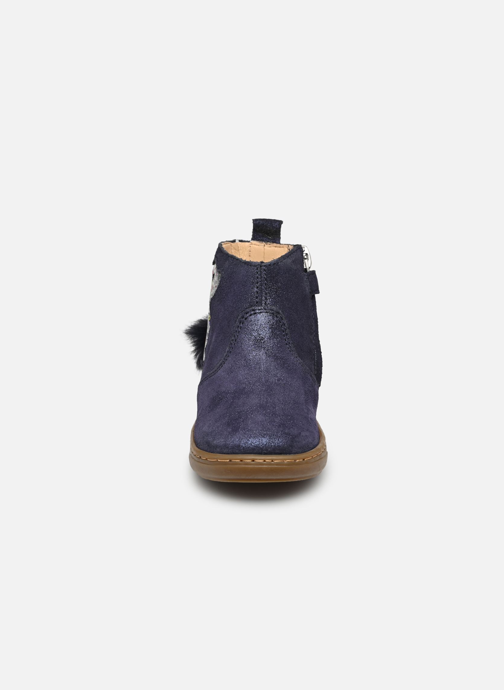 Stiefeletten / Ankle Boots Bouba Pimpin mädchen blau Shoo Pom Stiefeletten / Ankle Boots Bouba Pimpin mädchen blau NAVY - DK SILVER