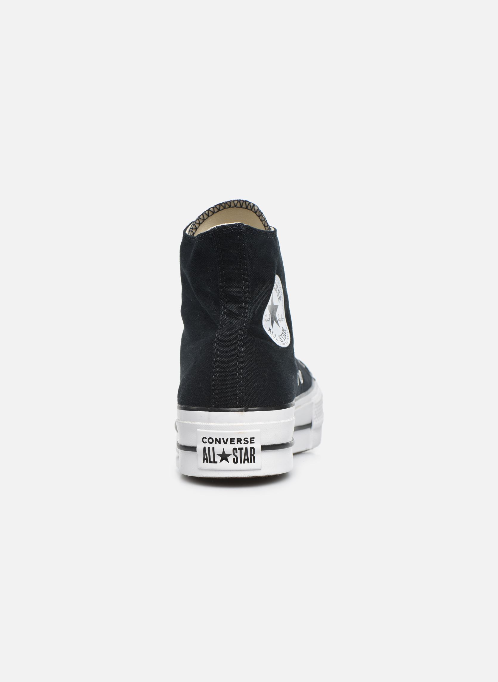 Sneakers di tela Chuck Taylor Lift Hi donna nero Converse Sneakers di tela Chuck Taylor Lift Hi donna nero BLACKWHITEWHITE
