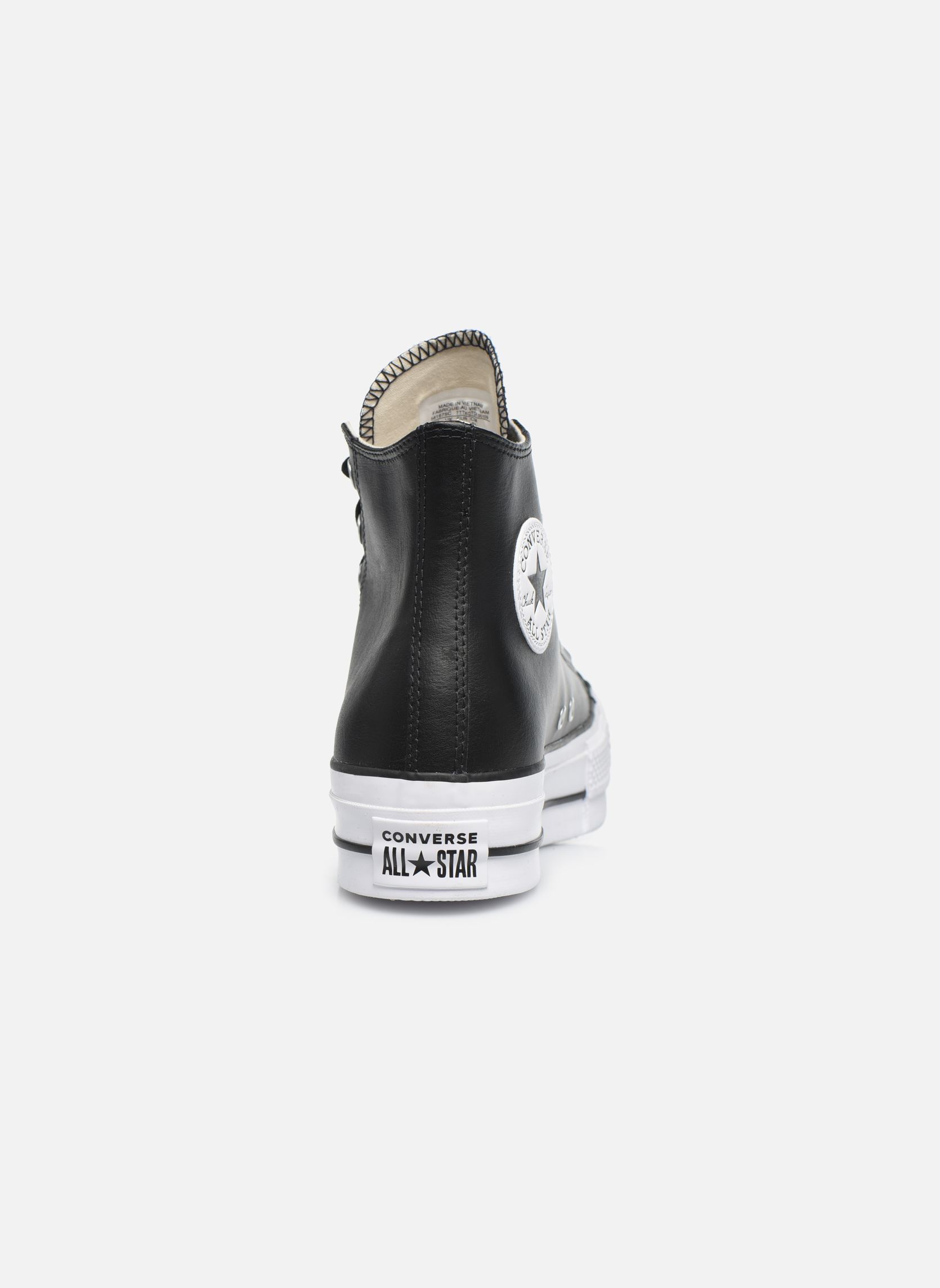 Baskets montantes Chuck Taylor Lift Clean Hi femme noir Converse Baskets montantes Chuck Taylor Lift Clean Hi femme noir BLACK/BLACK/WHITE