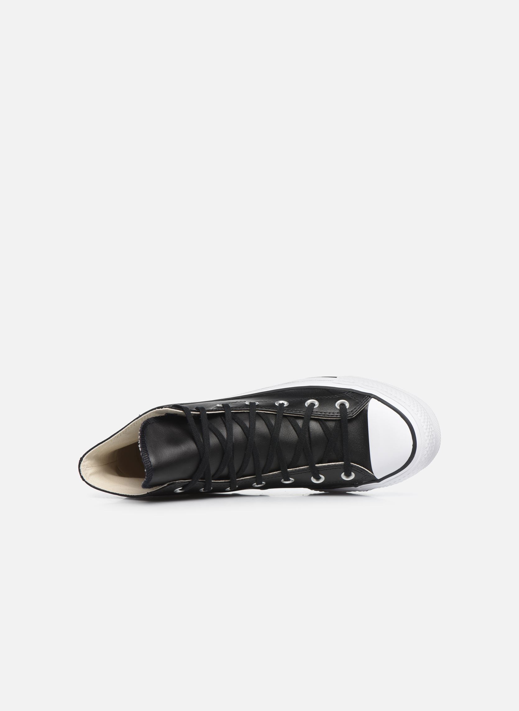 Baskets montantes Chuck Taylor Lift Clean Hi femme noir Converse Baskets montantes Chuck Taylor Lift Clean Hi femme noir BLACK/BLACK/WHITE