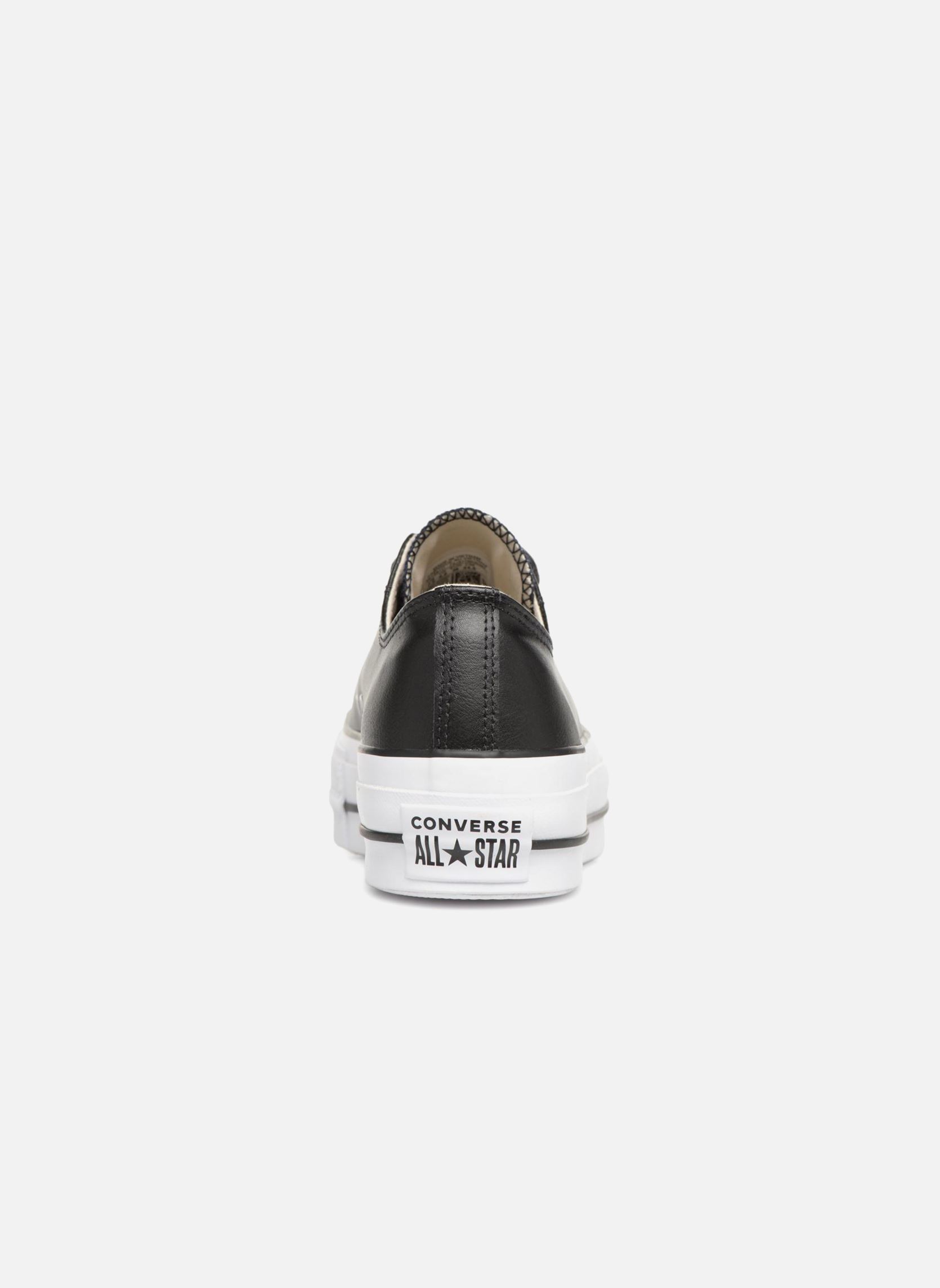 Niedrige Sneaker Chuck Taylor Lift Clean Ox damen schwarz Converse Niedrige Sneaker Chuck Taylor Lift Clean Ox damen schwarz BLACKBLACKWHITE