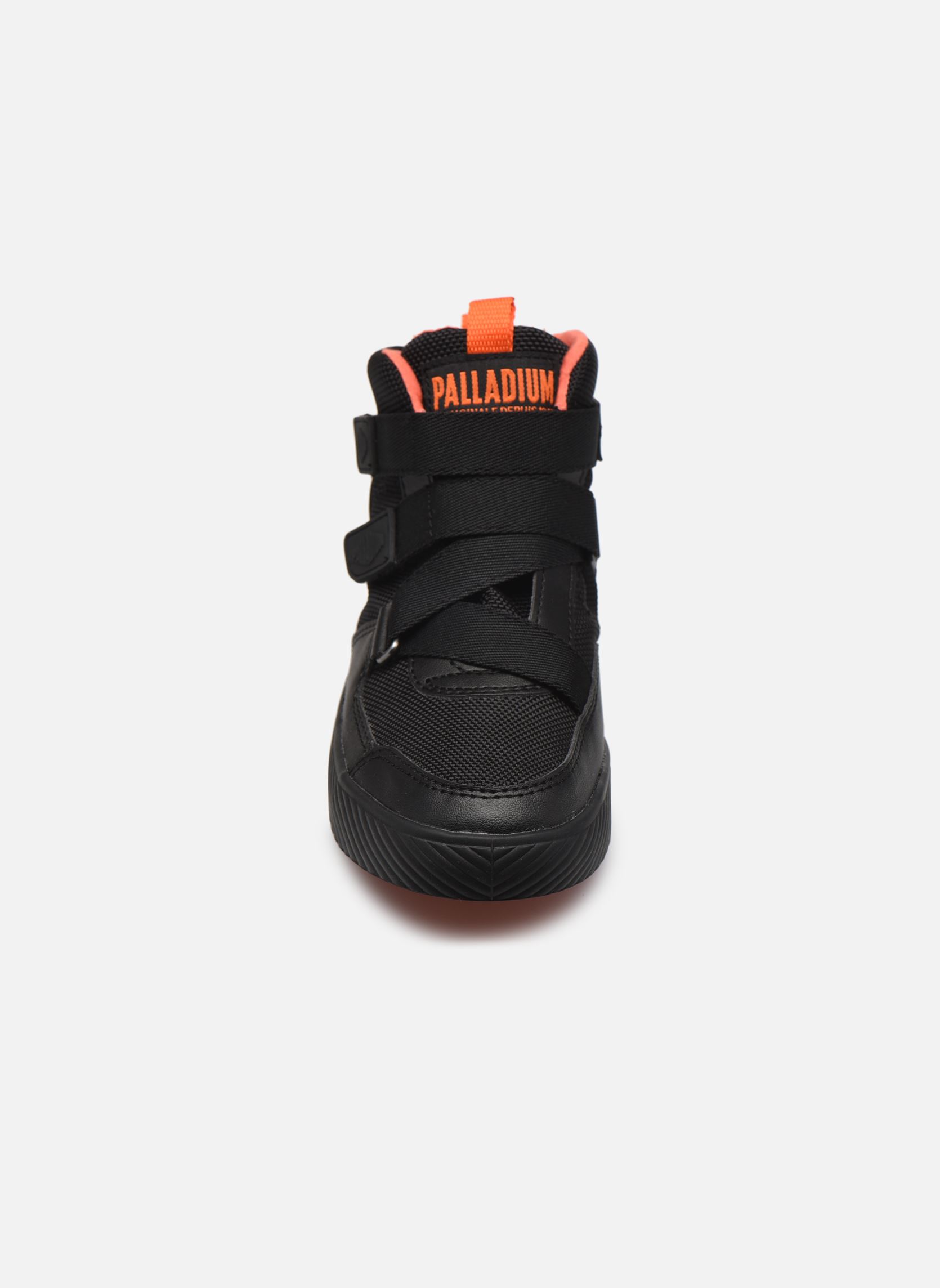 Knöchelhohe Sneaker PALLASTREET MID STRAP jungen schwarz Palladium Knöchelhohe Sneaker PALLASTREET MID STRAP jungen schwarz FIRECRACKER