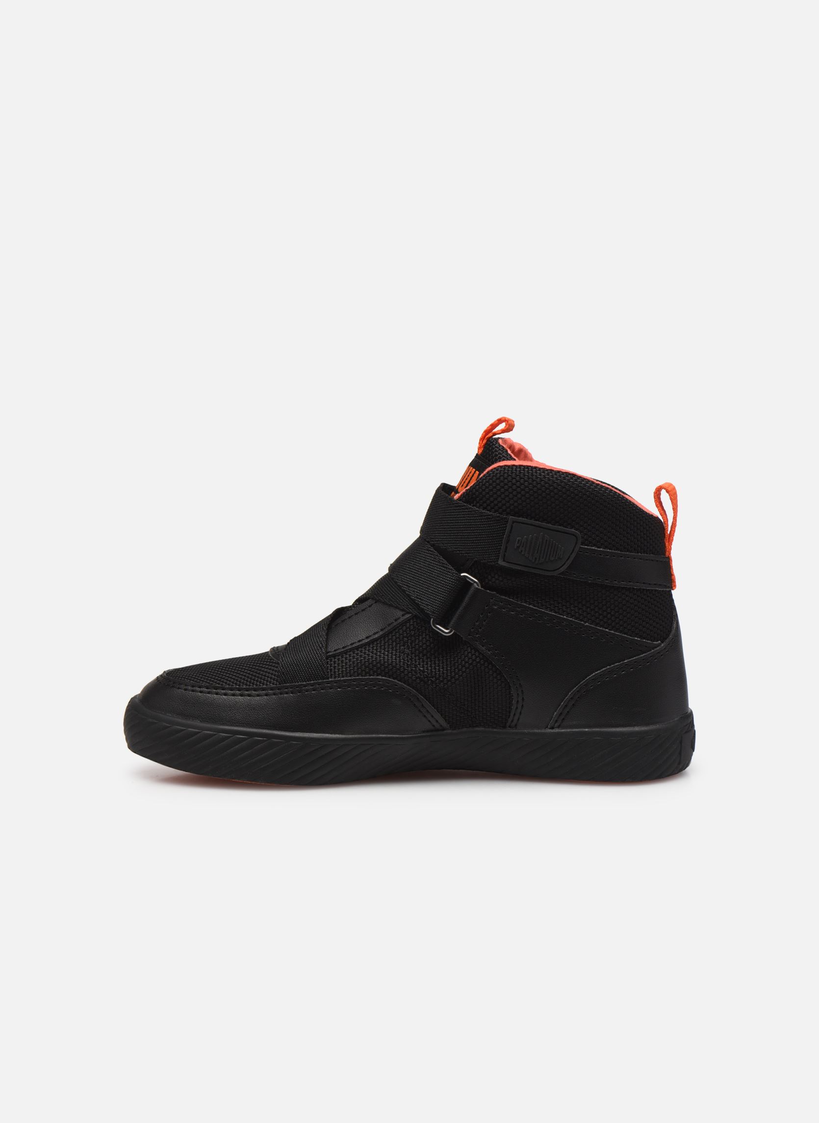 Knöchelhohe Sneaker PALLASTREET MID STRAP jungen schwarz Palladium Knöchelhohe Sneaker PALLASTREET MID STRAP jungen schwarz FIRECRACKER