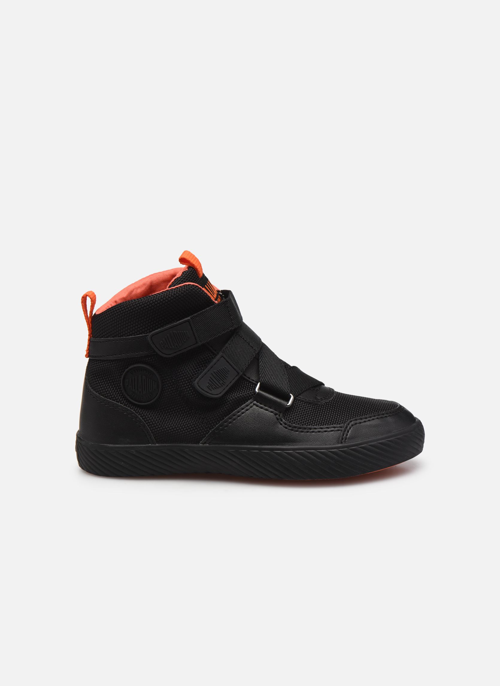 Knöchelhohe Sneaker PALLASTREET MID STRAP jungen schwarz Palladium Knöchelhohe Sneaker PALLASTREET MID STRAP jungen schwarz FIRECRACKER