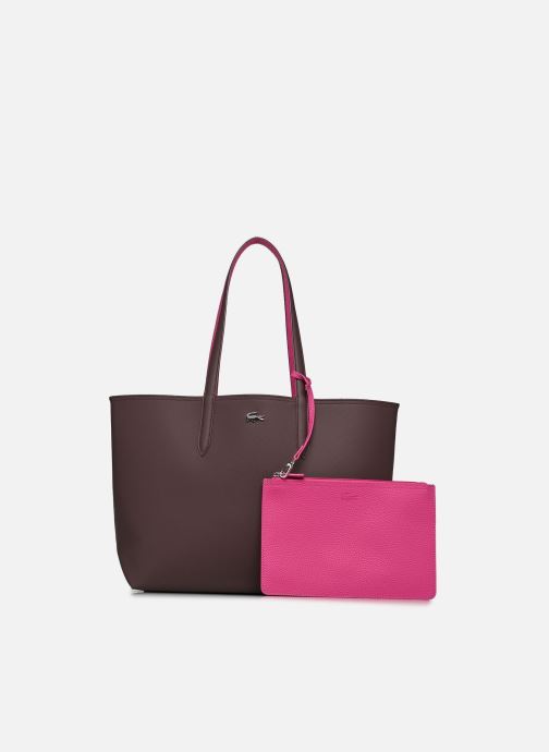 Lacoste Shopper Anna Réversible Bicolore Shopping Bag damen rosa
