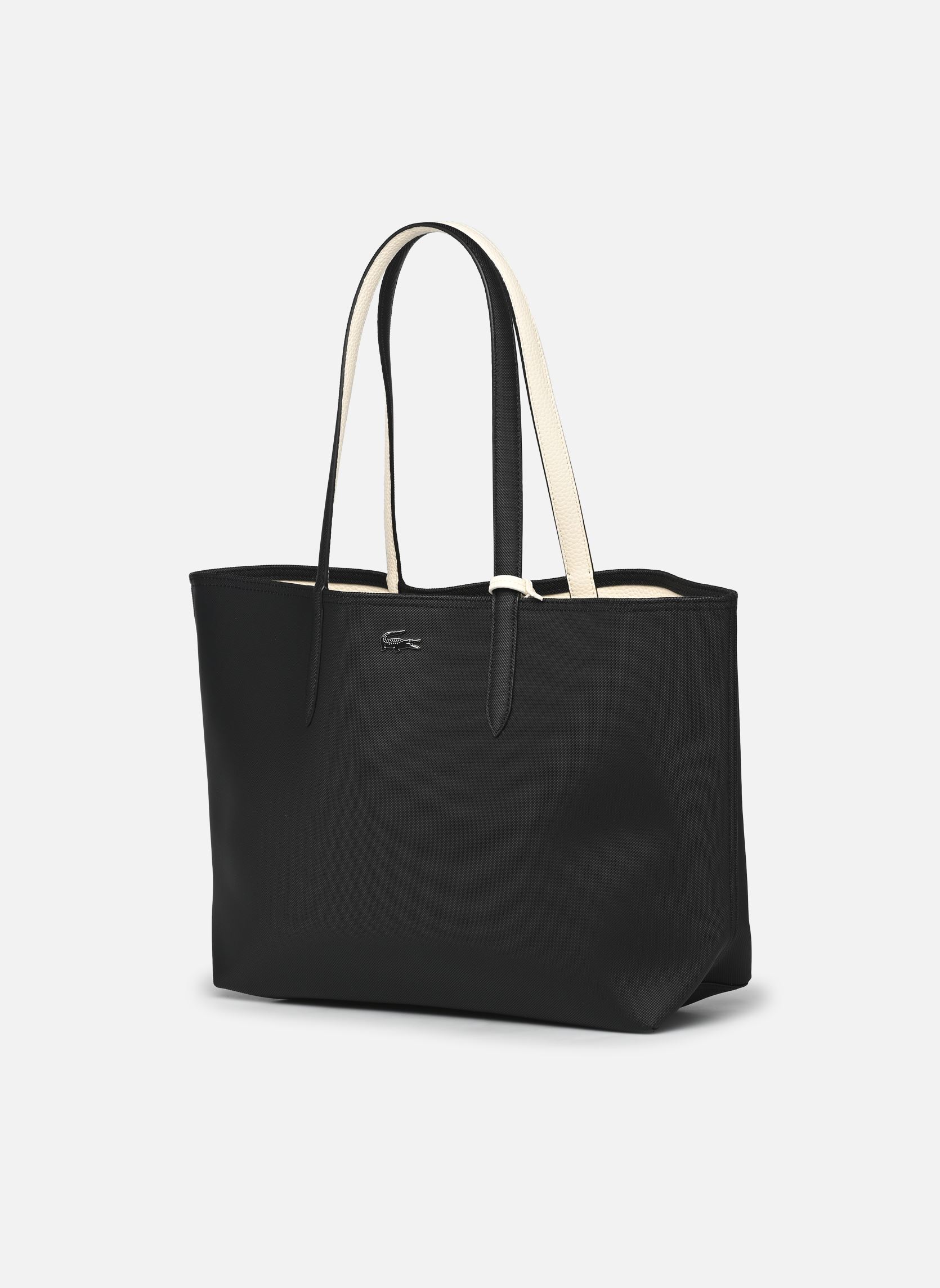 Bolsas de compra Anna Réversible Bicolore Shopping Bag mujer negro Lacoste Bolsas de compra Anna Réversible Bicolore Shopping Bag mujer negro NOIR FARINE