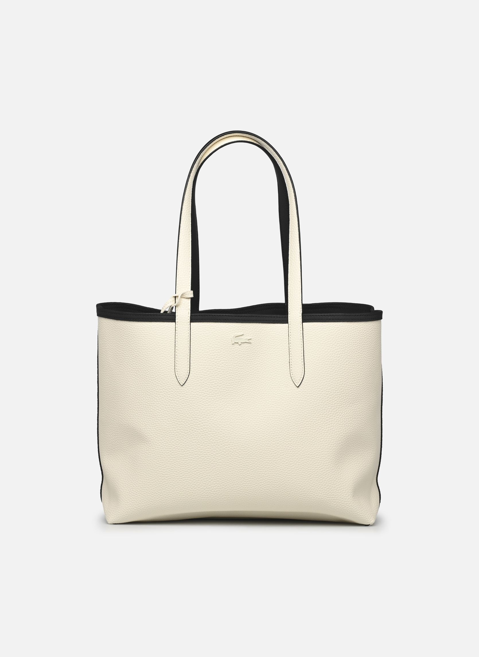 Bolsas de compra Anna Réversible Bicolore Shopping Bag mujer negro Lacoste Bolsas de compra Anna Réversible Bicolore Shopping Bag mujer negro NOIR FARINE