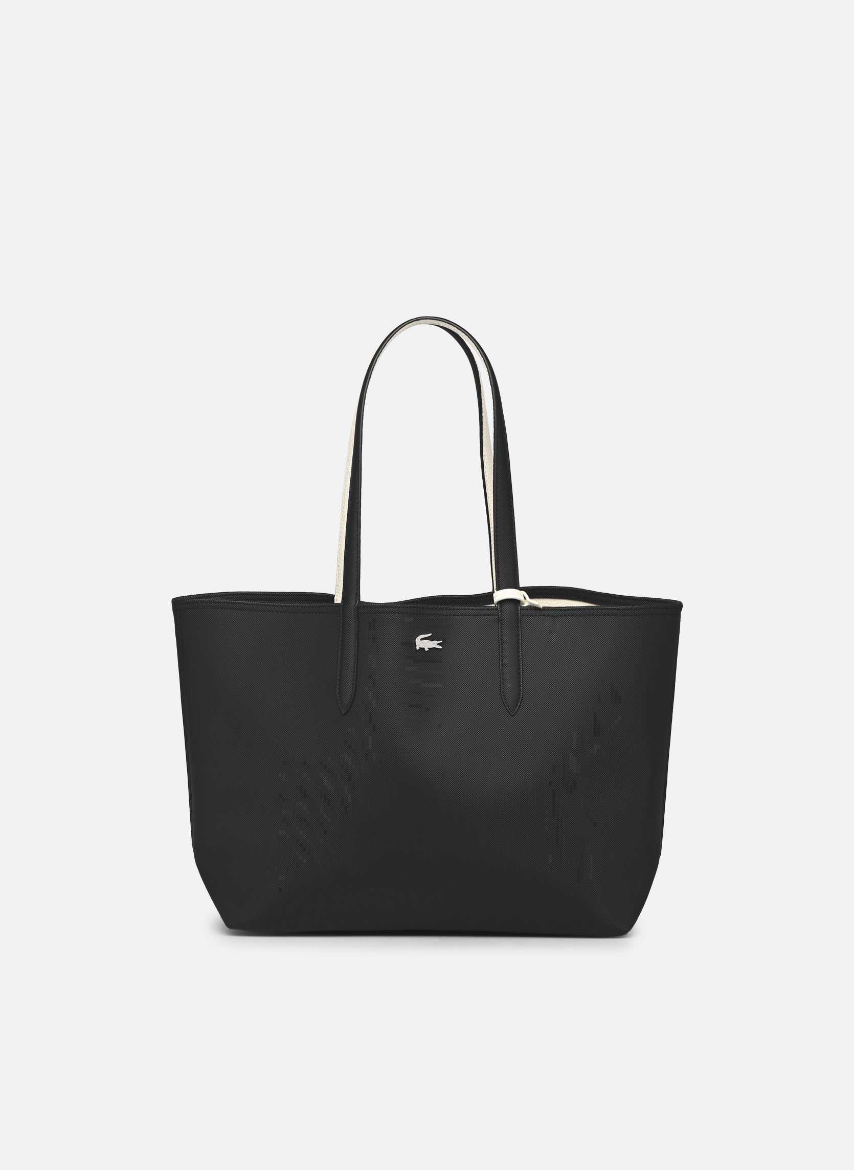 Bolsas de compra Anna Réversible Bicolore Shopping Bag mujer negro Lacoste Bolsas de compra Anna Réversible Bicolore Shopping Bag mujer negro NOIR FARINE