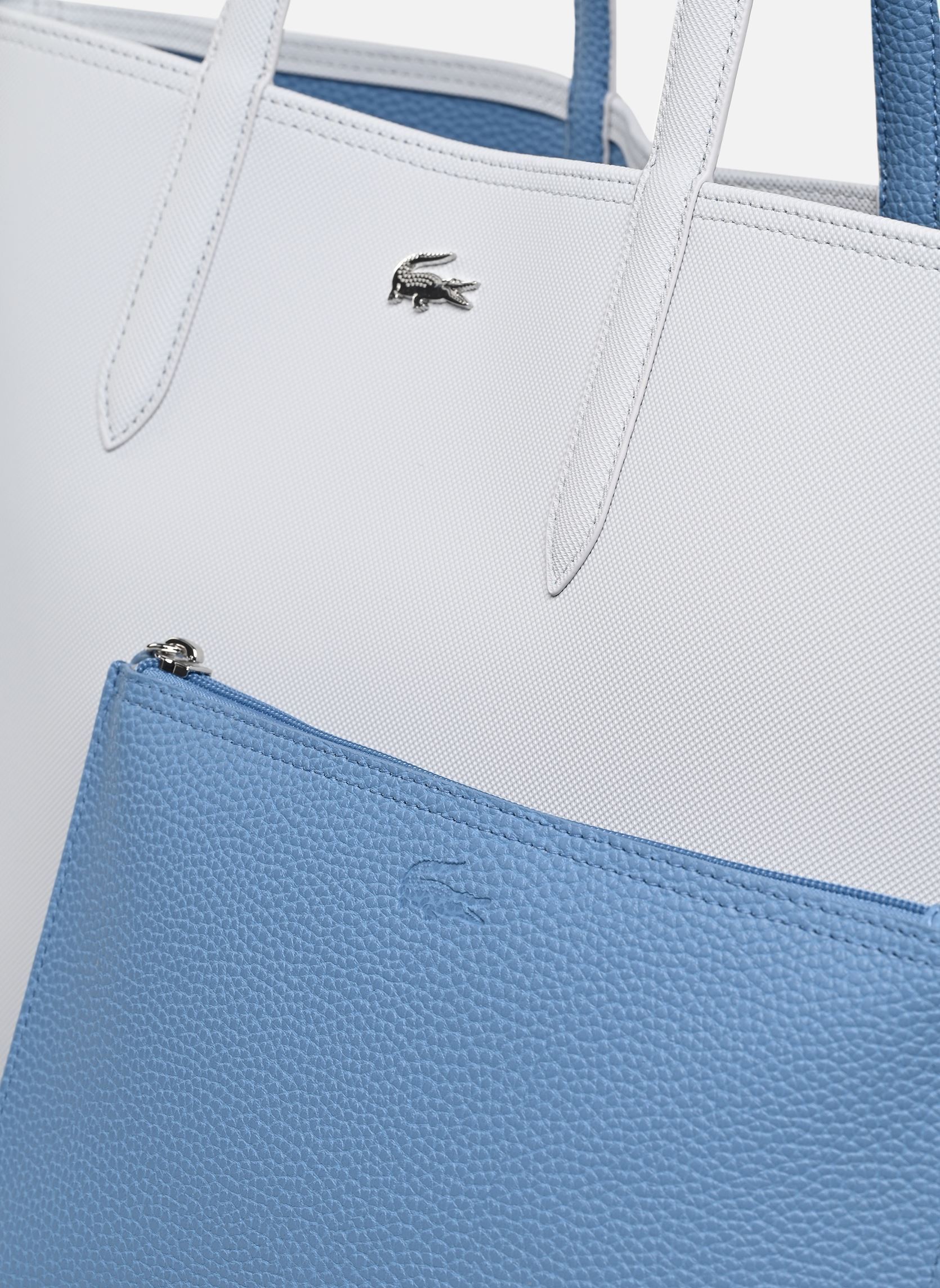 Grote winkelzak Anna Réversible Bicolore Shopping Bag dames blauw Lacoste Grote winkelzak Anna Réversible Bicolore Shopping Bag dames blauw PHOENIX