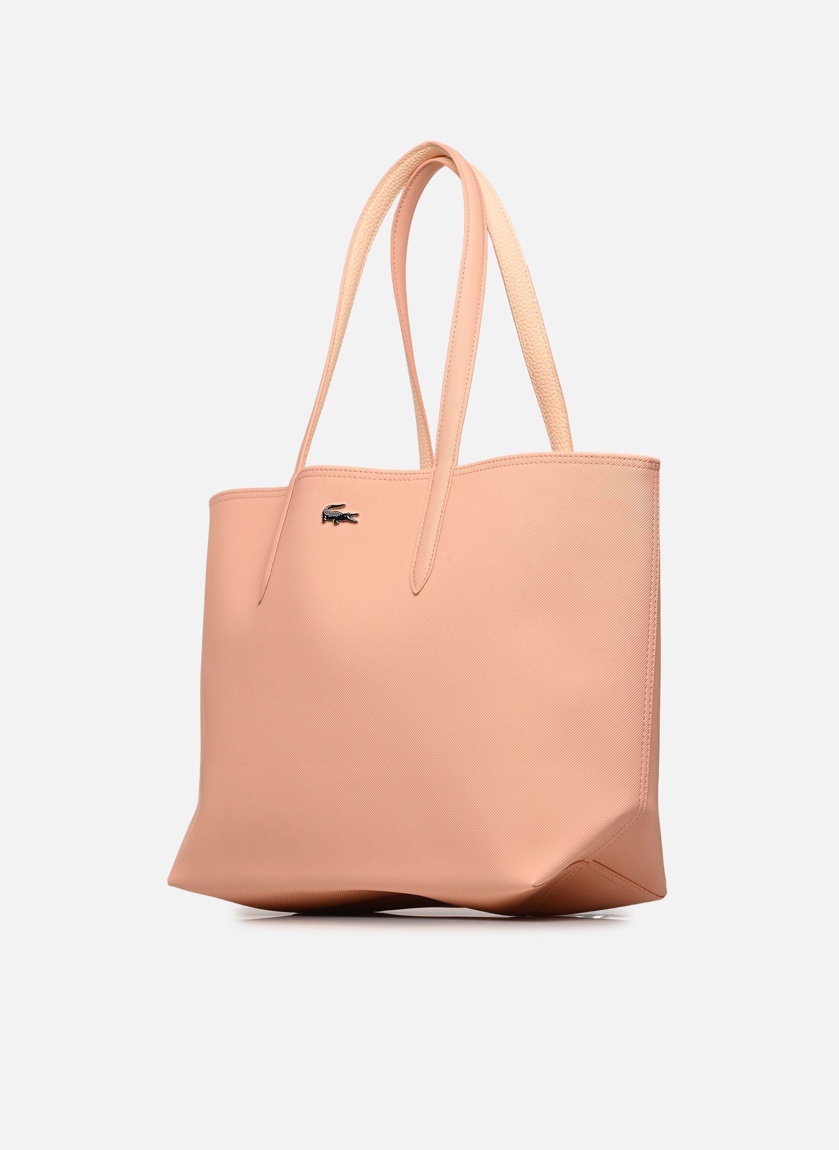 Cabas Anna Réversible Bicolore Shopping Bag femme rose Lacoste Cabas Anna Réversible Bicolore Shopping Bag femme rose MIAMI