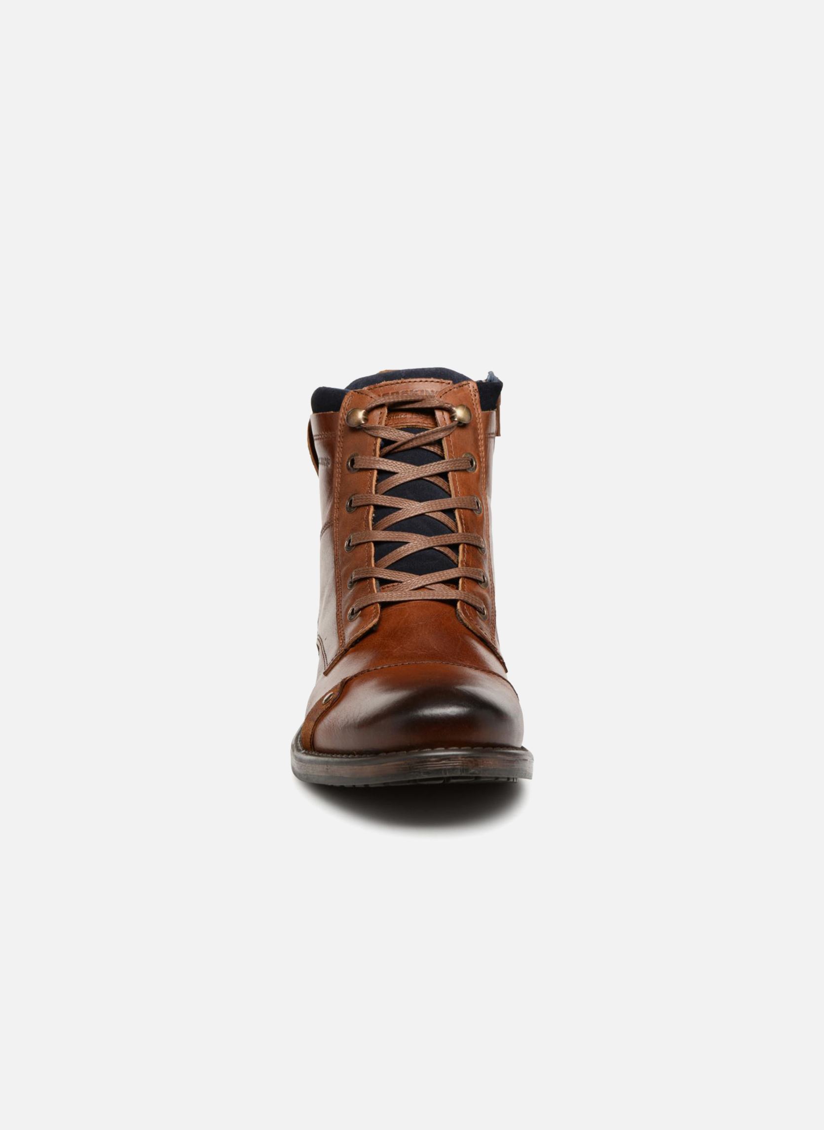 Botines con cordones Yani hombre marrón Redskins Botines con cordones Yani hombre marrón COGNAC-MARINE