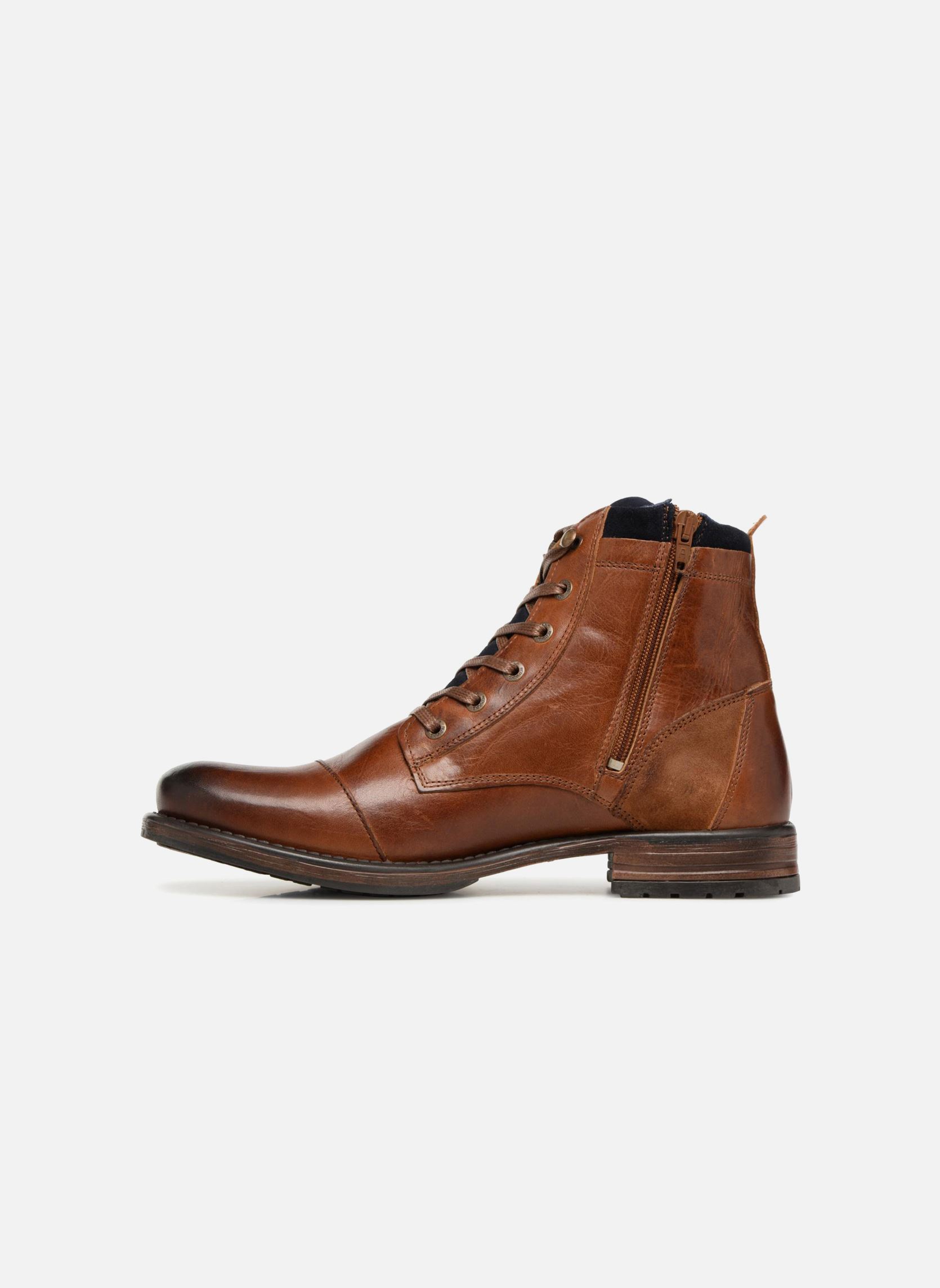 Botines con cordones Yani hombre marrón Redskins Botines con cordones Yani hombre marrón COGNAC-MARINE