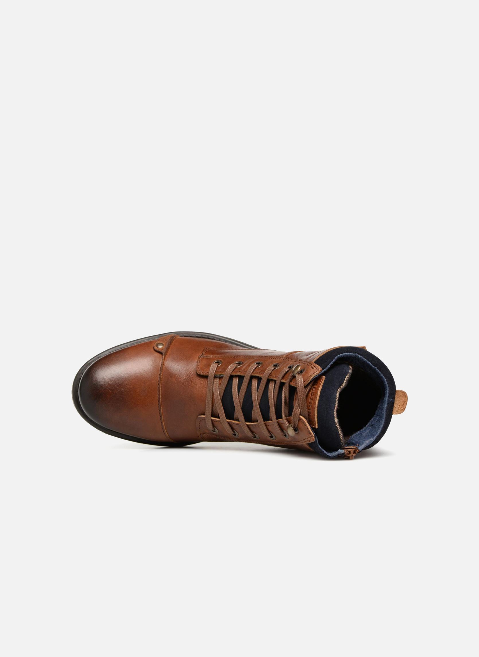 Botines con cordones Yani hombre marrón Redskins Botines con cordones Yani hombre marrón COGNAC-MARINE