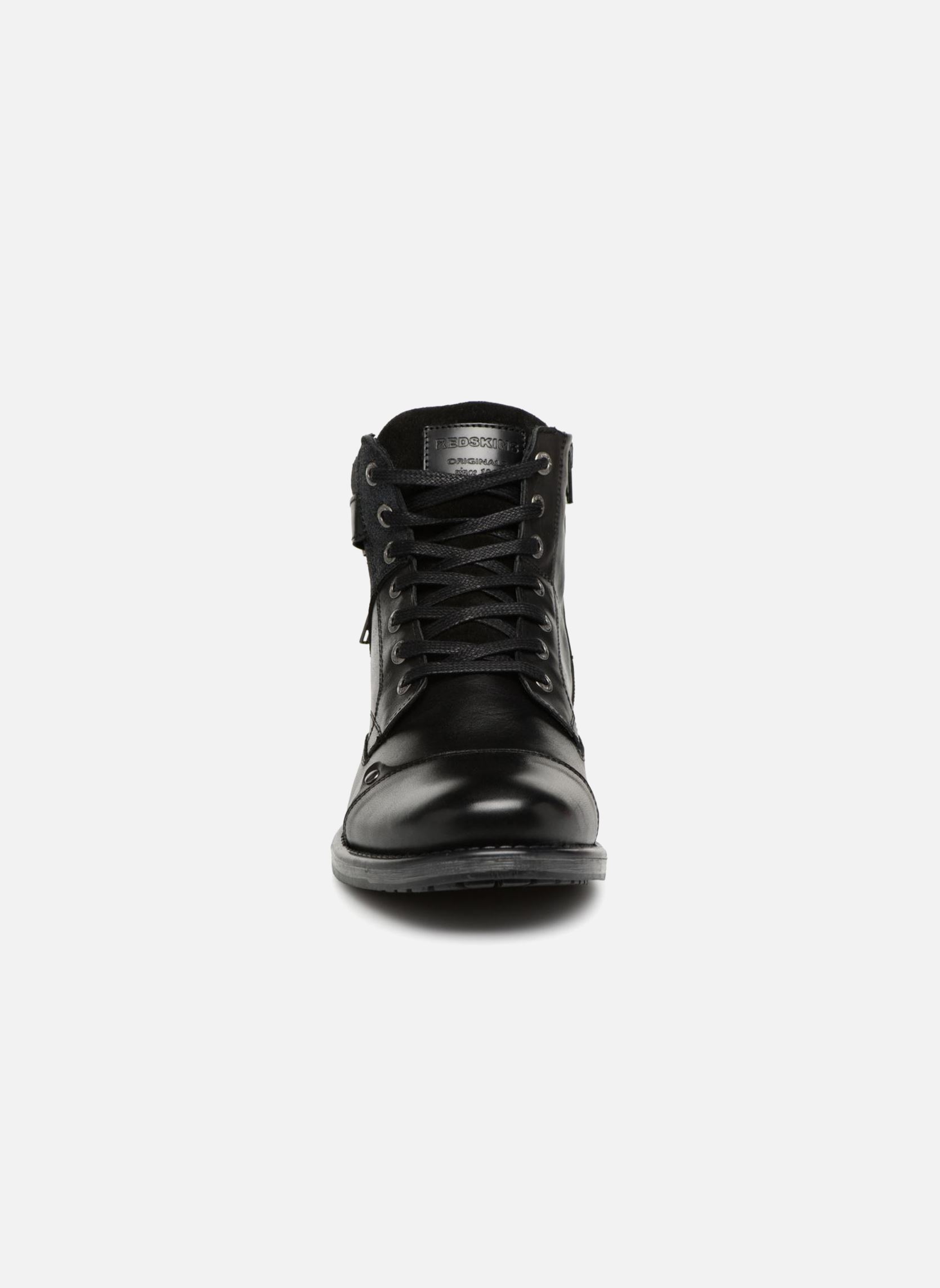 Geschnürte Stiefeletten Yero herren schwarz Redskins Geschnürte Stiefeletten Yero herren schwarz NOIR-GRIS