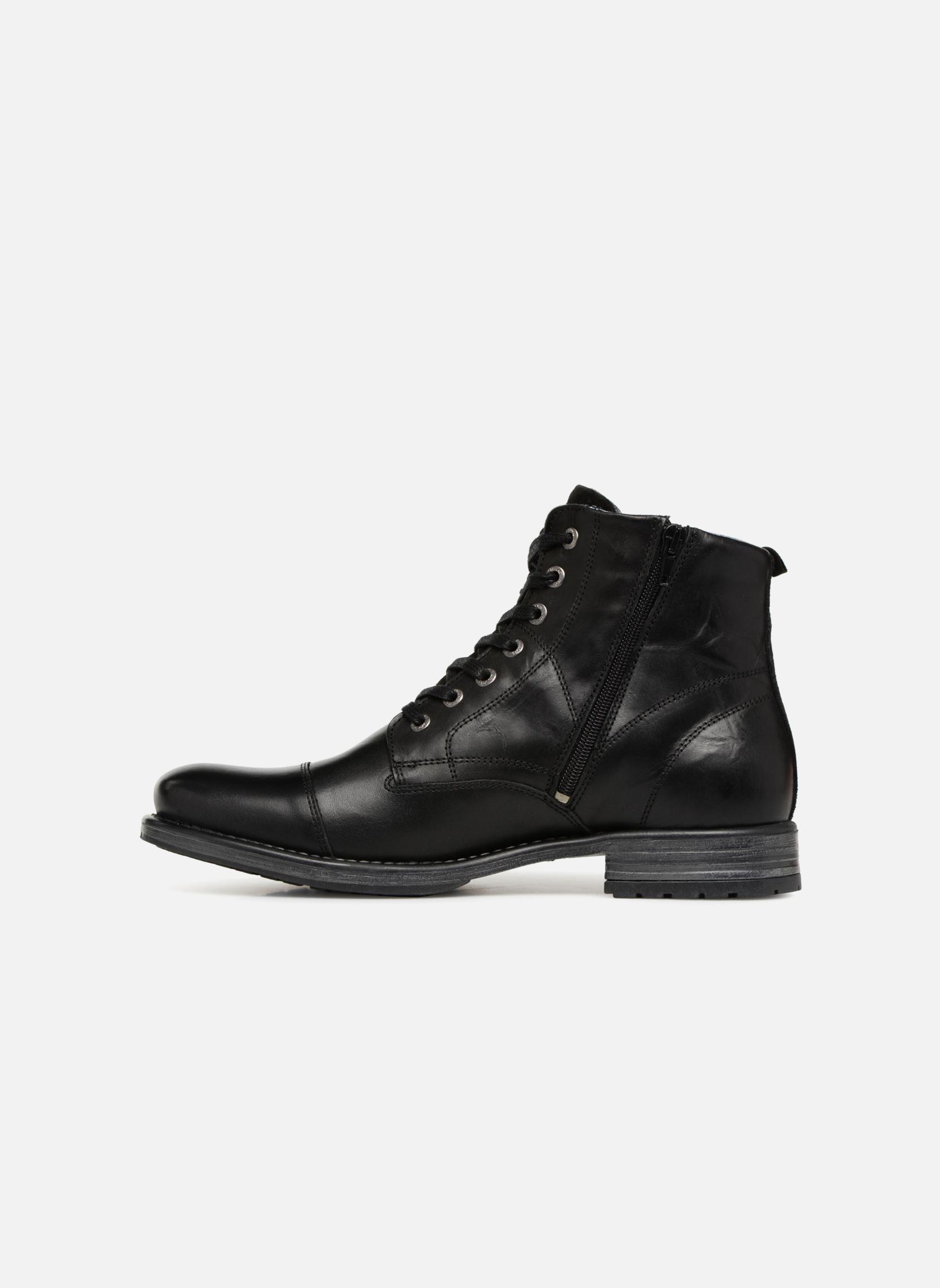 Geschnürte Stiefeletten Yero herren schwarz Redskins Geschnürte Stiefeletten Yero herren schwarz NOIR-GRIS