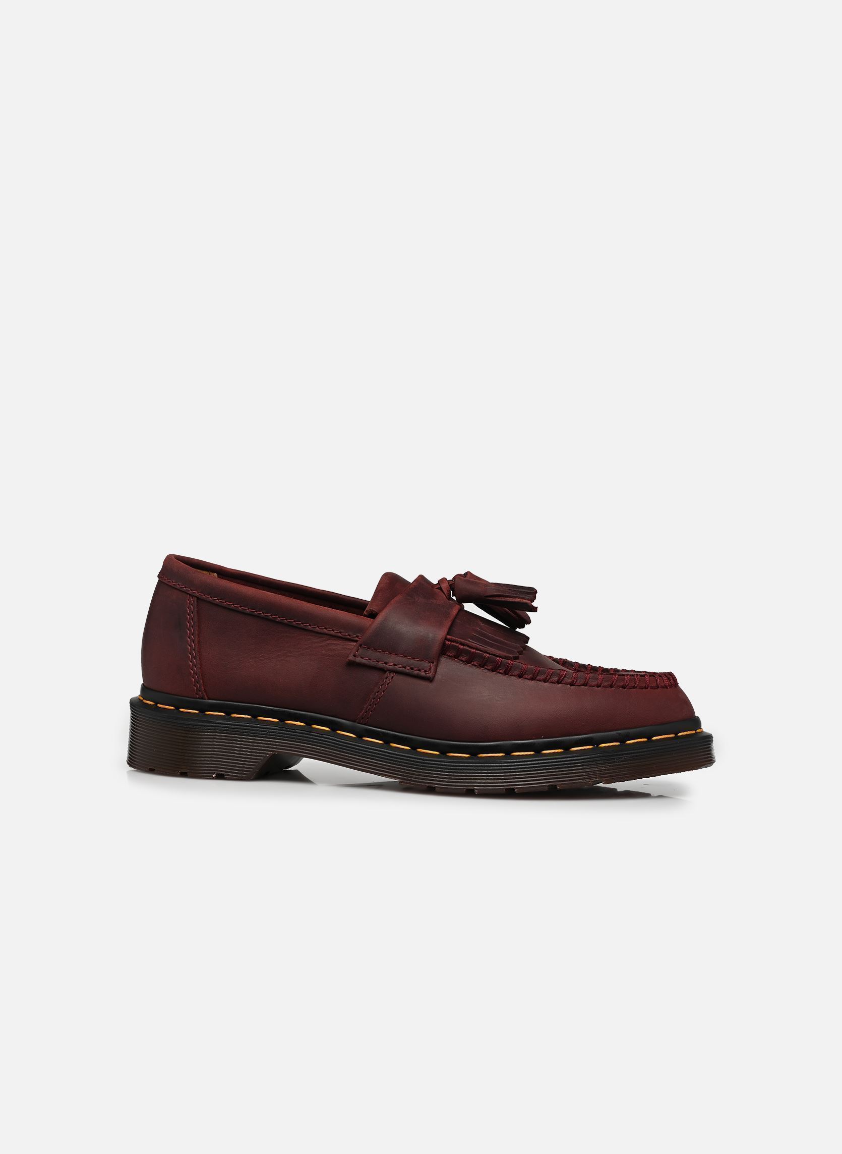Loafer Adrian damen bordeaux Dr. Martens Loafer Adrian damen bordeaux CHERRY RED CRAZY HORSE