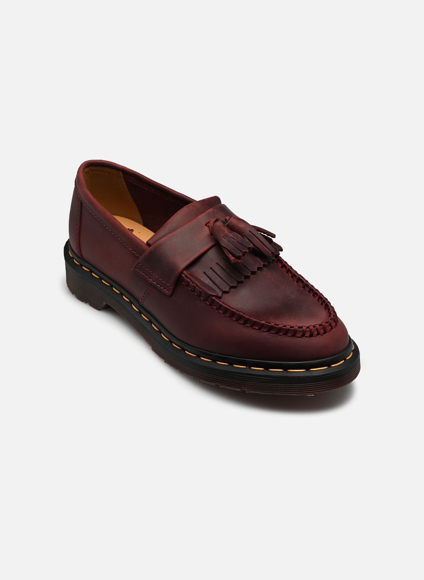 Loafer Adrian damen bordeaux Dr. Martens Loafer Adrian damen bordeaux CHERRY RED CRAZY HORSE