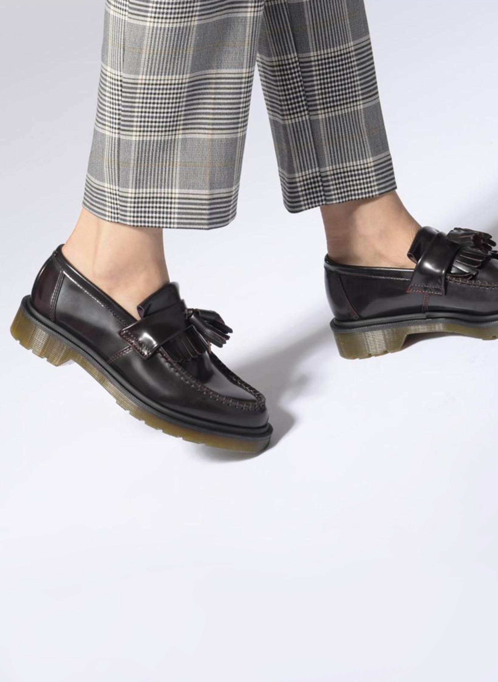 Martens Mocassins Mocassins Adrian W femme bordeaux