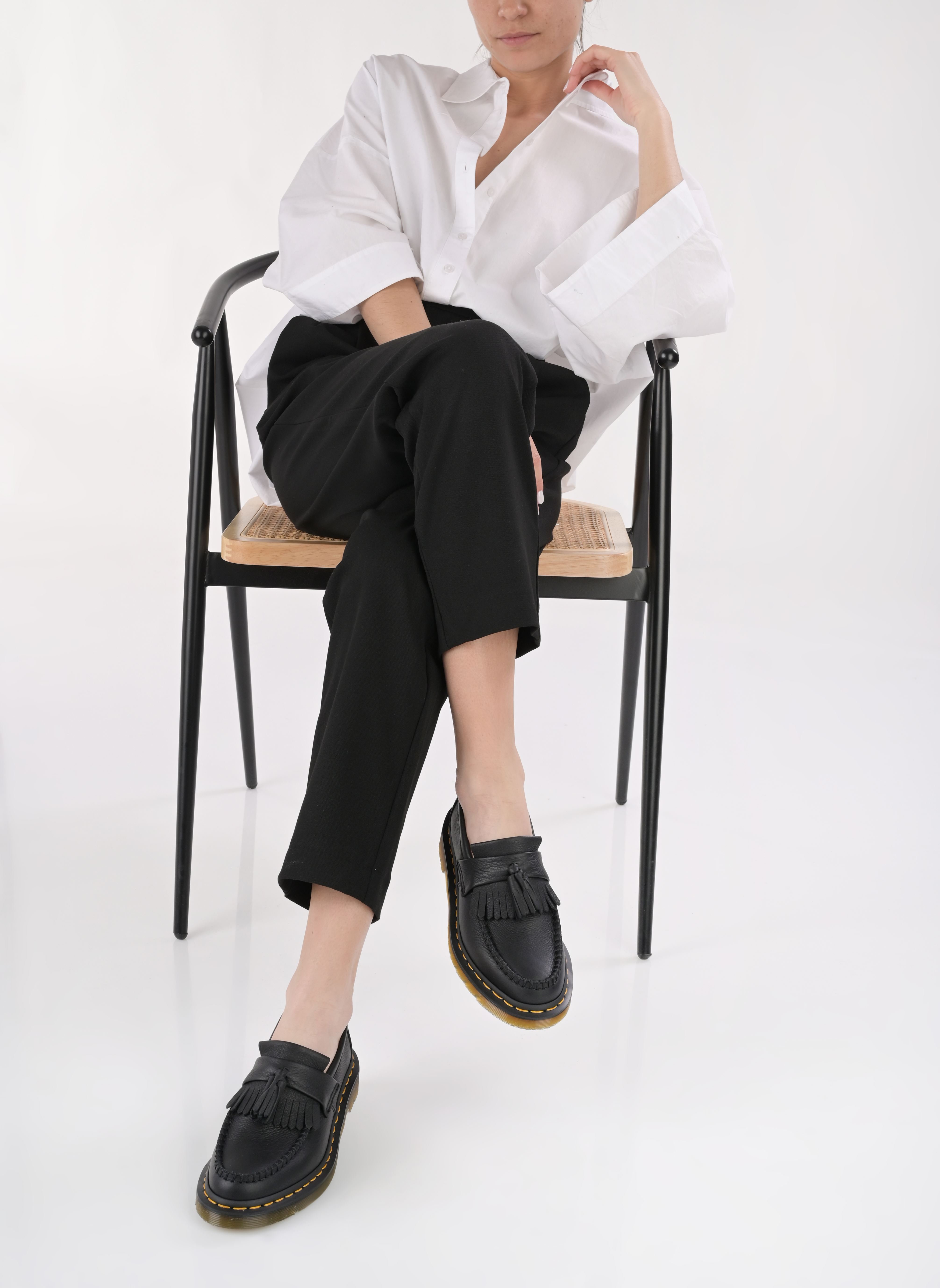 Mocassins Adrian femme noir Dr. Martens Mocassins Adrian femme noir BLACK VIRGINIA