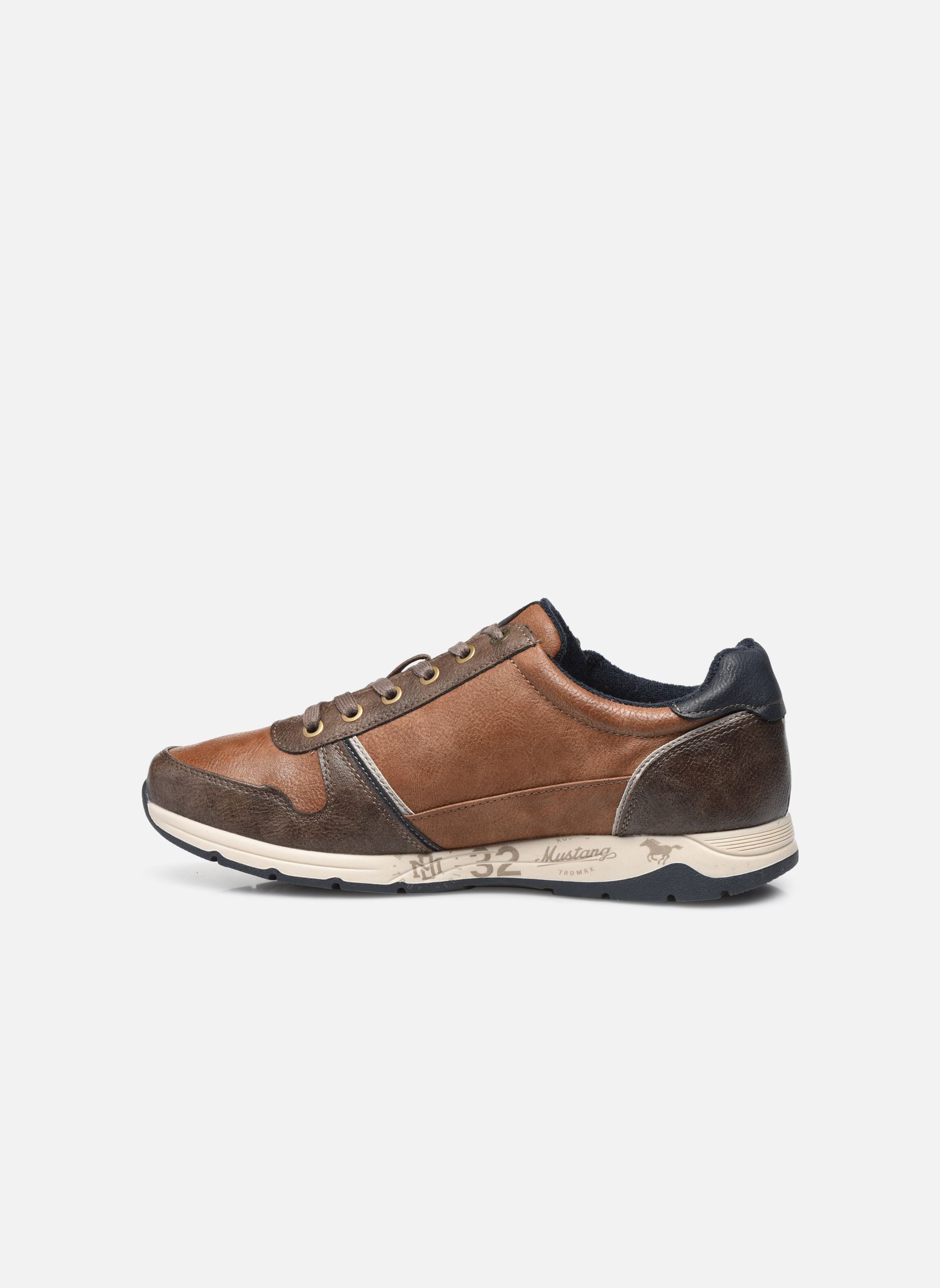 Niedrige Sneaker Jason herren braun Mustang shoes Niedrige Sneaker Jason herren braun Kastanie