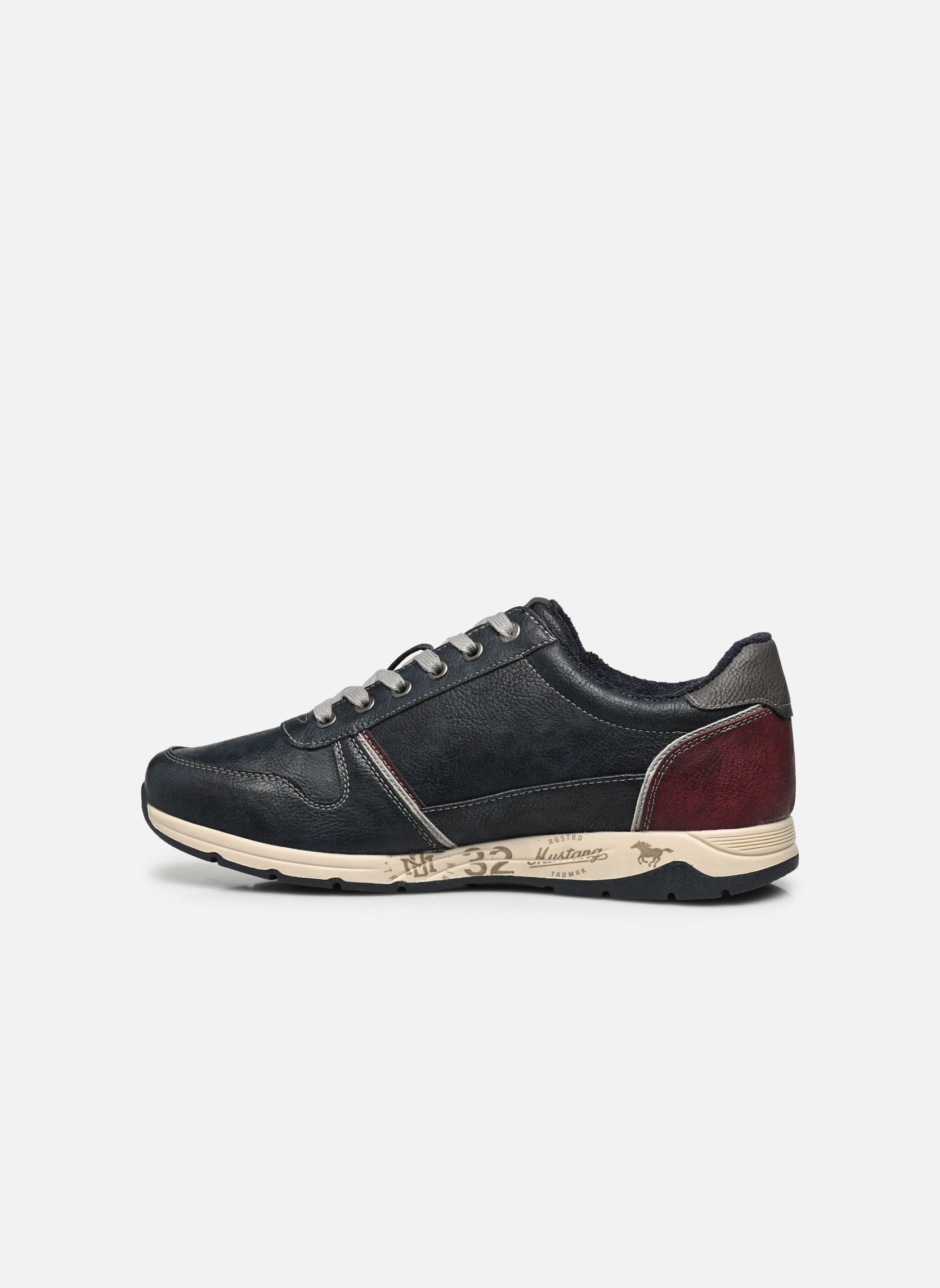 Baskets basses Jason homme bleu Mustang shoes Baskets basses Jason homme bleu NAVY