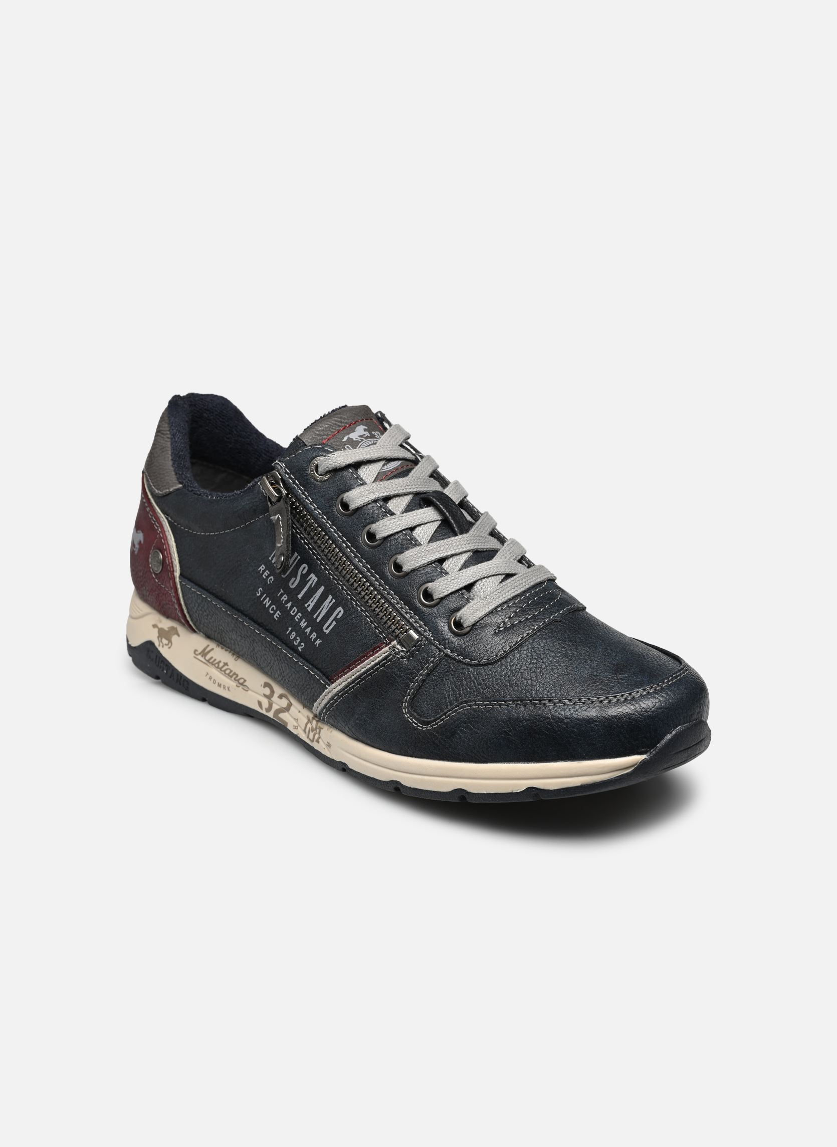 Baskets basses Jason homme bleu Mustang shoes Baskets basses Jason homme bleu NAVY