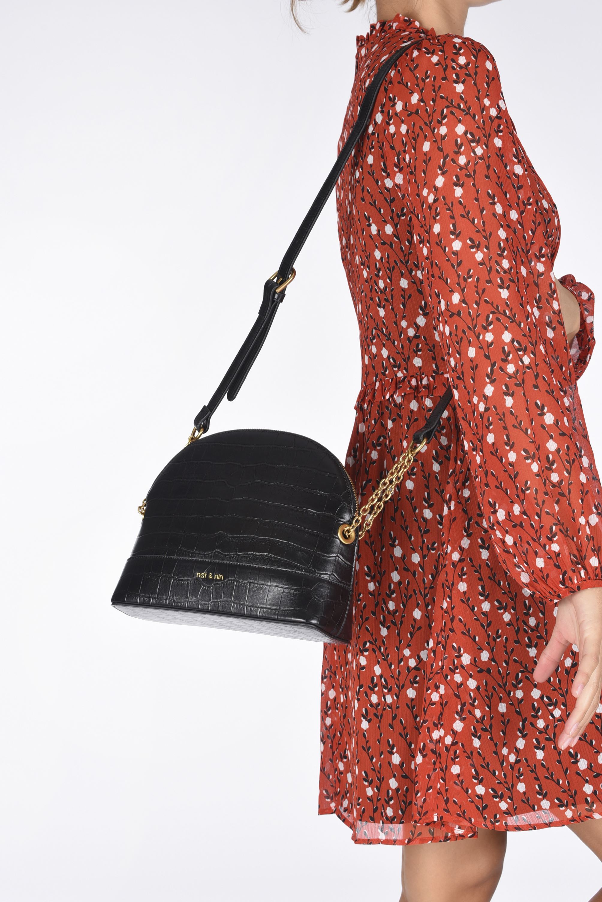 Taschen Juliet damen schwarz Nat & Nin Taschen Juliet damen schwarz CROC NOIR