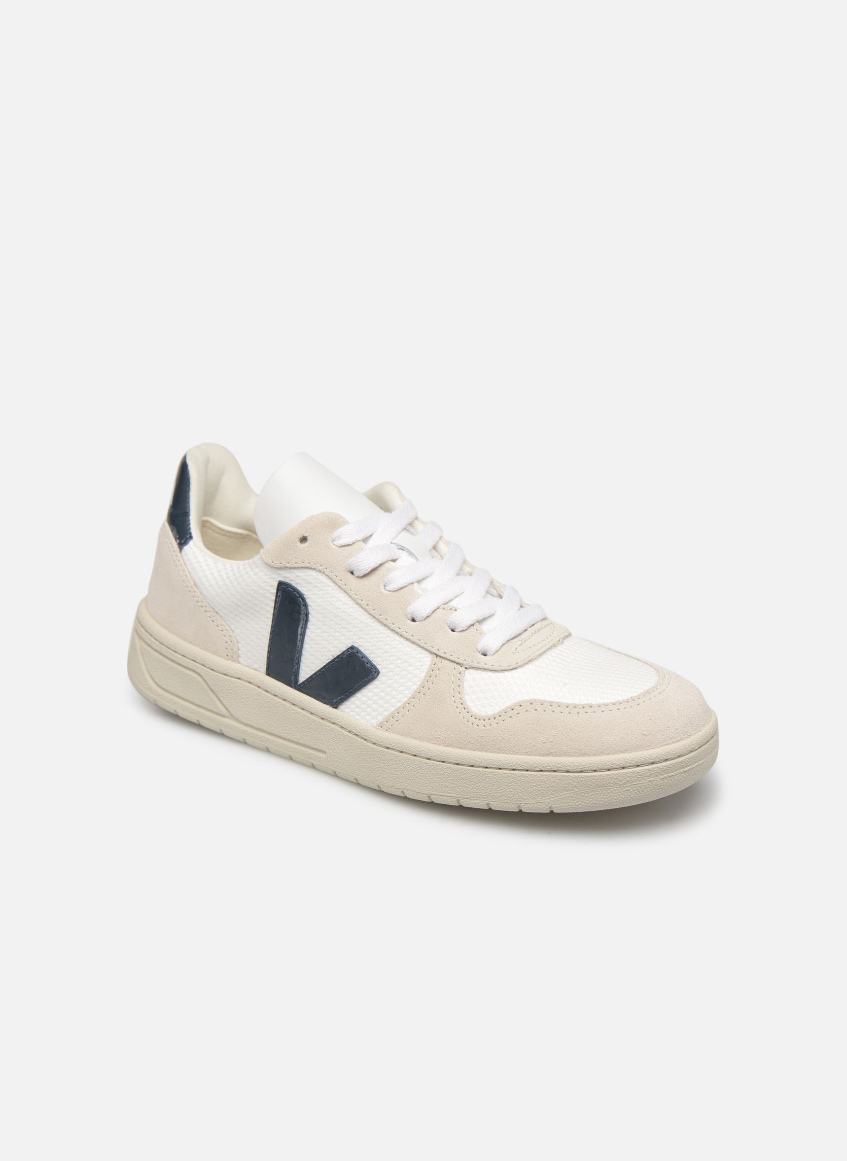 Lage sneakers V-10 Wn dames wit Veja Lage sneakers V-10 Wn dames wit WHITE_NAUTICO